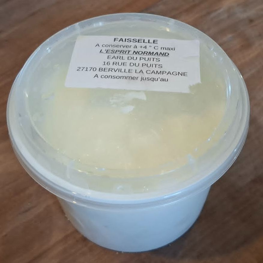 Faisselle 500g - (L'ESPRIT NORMAND)- revente - 500g