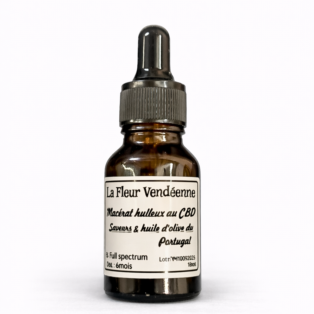 Huile macerat cbd / olive