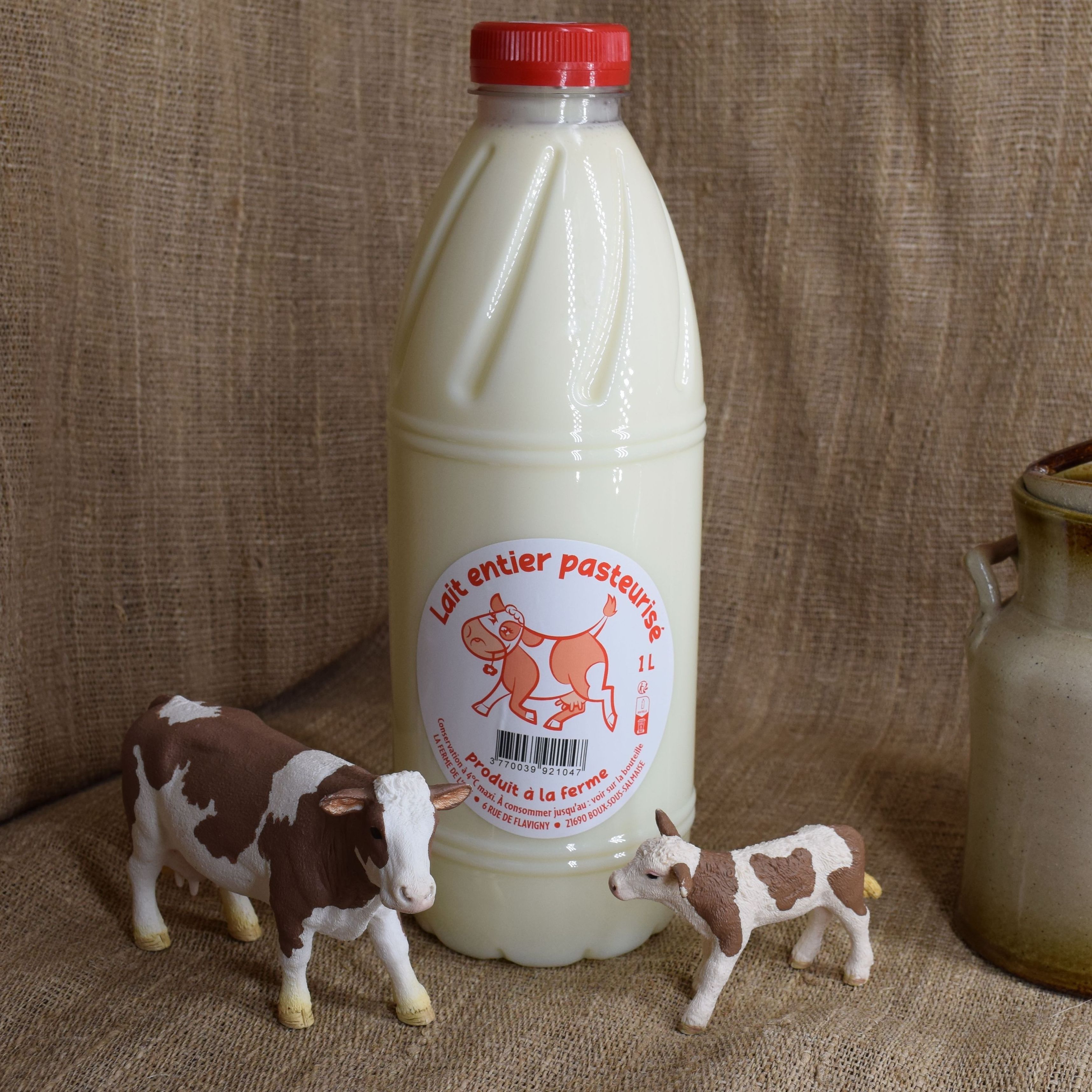 Lait Entier Pasteurisé 1 Litre