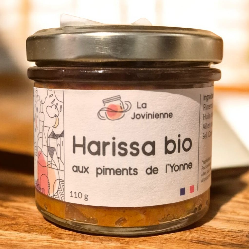 Harissa aux piments de l'Yonne - 110g