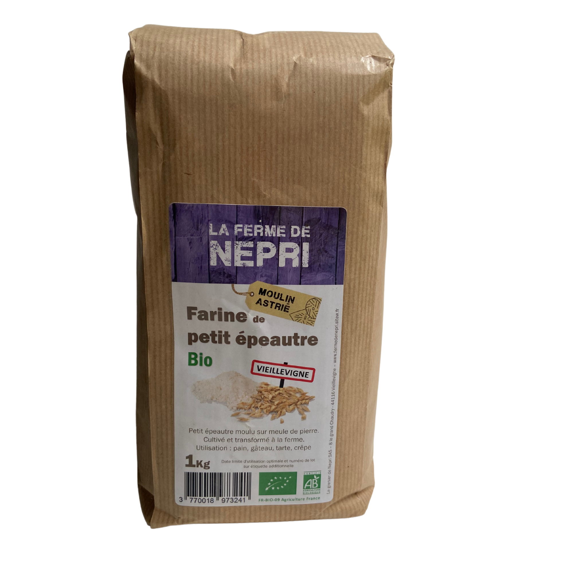 Farine de petit épautre, T110 - 1kg