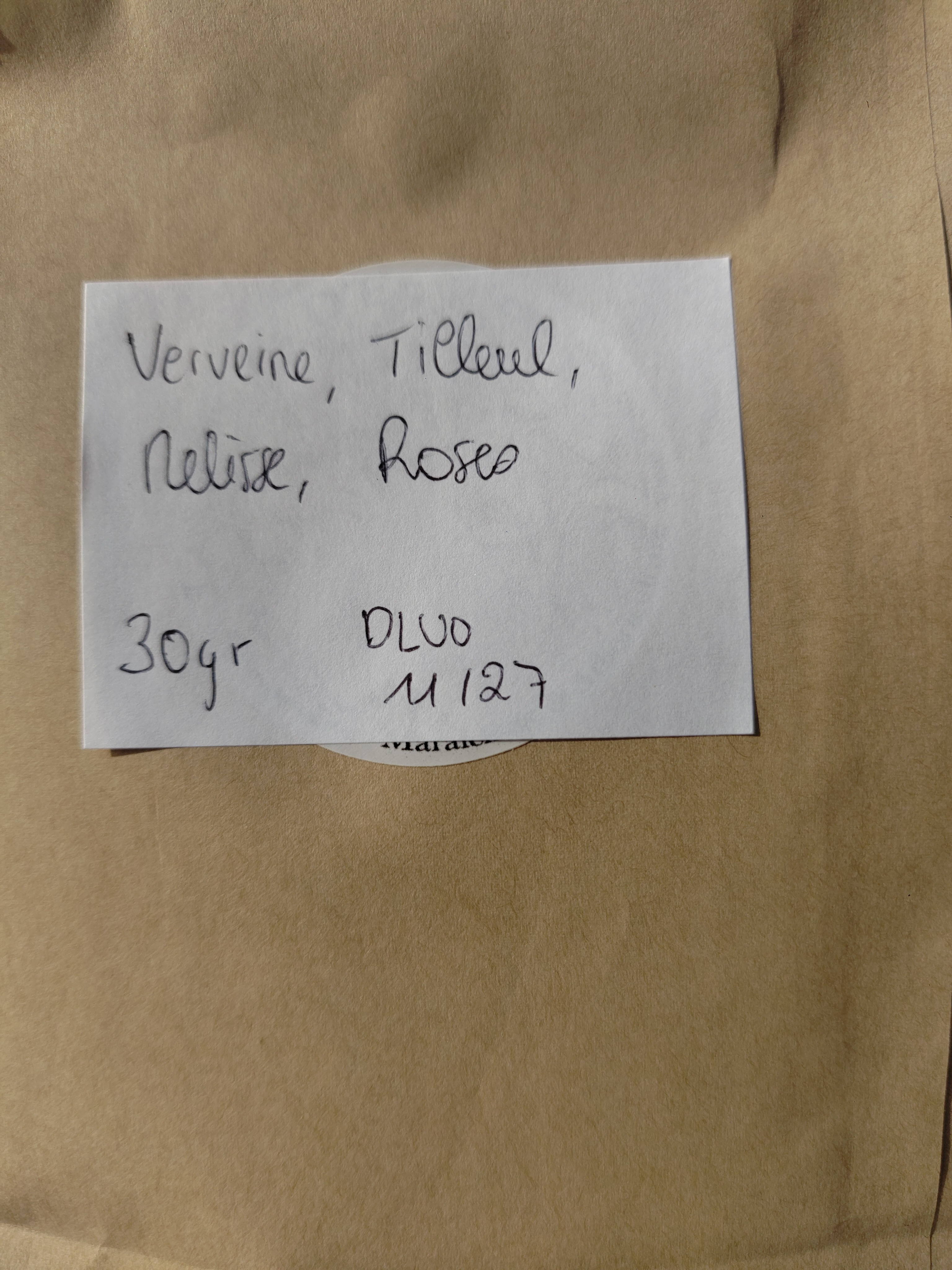 Tisane SOMMEIL & DÉTENTE mélange 4 plantes