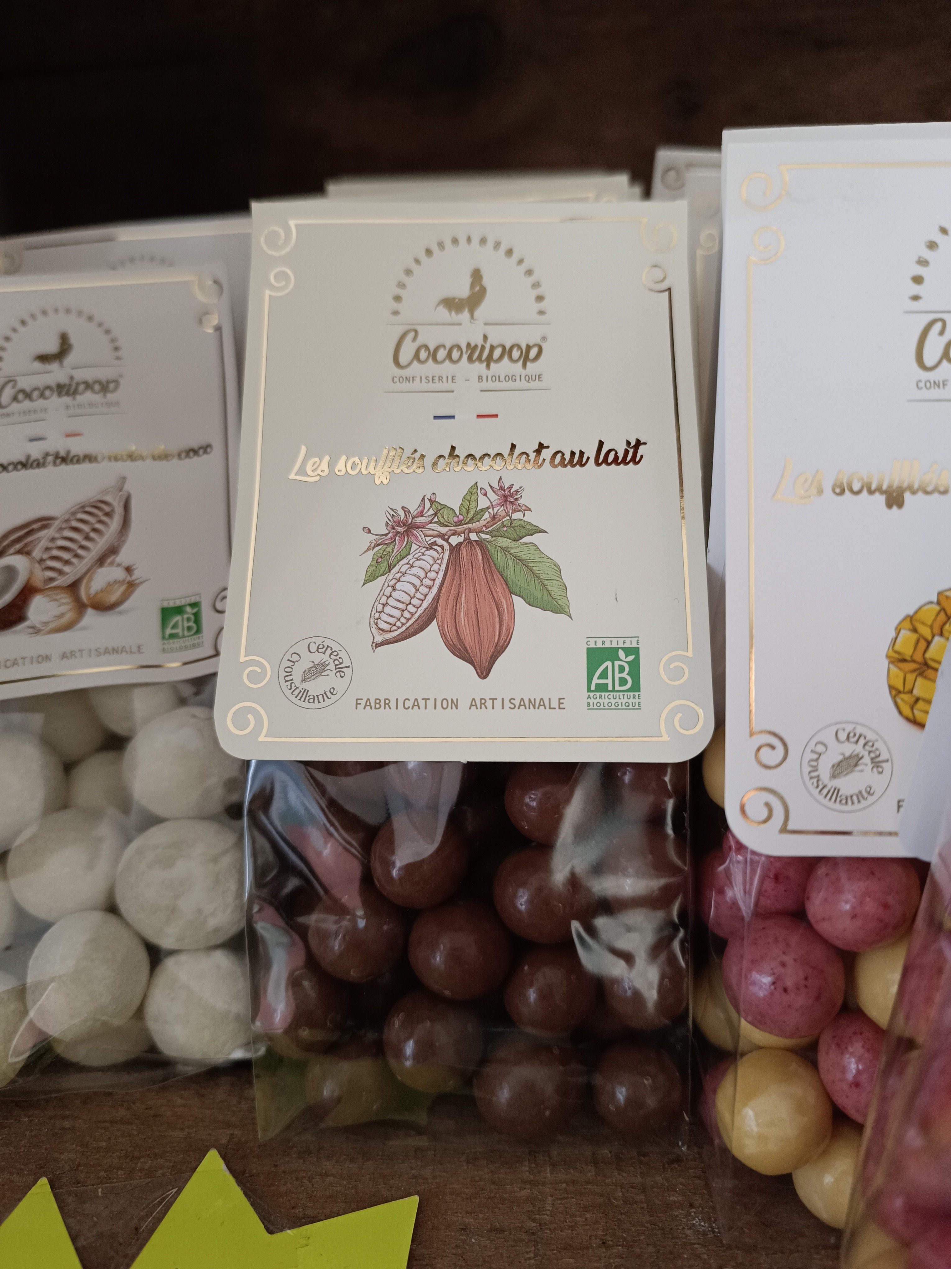 Souffles Chocolat Lait