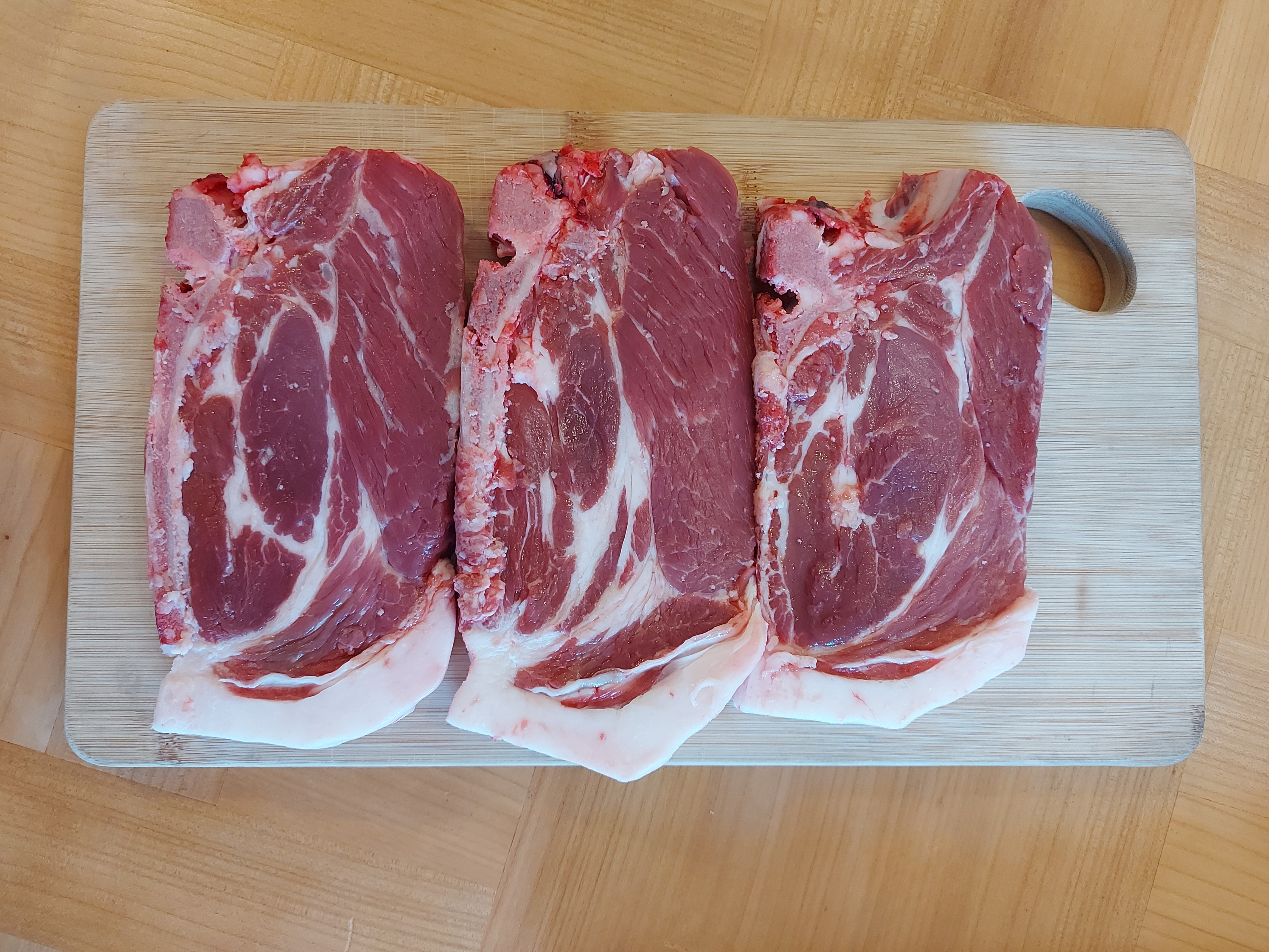 COTE ECHINE DE PORC NOIR - 450g