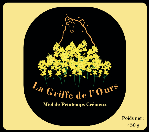 MIEL PRINTEMPS CRÉMEUX - 450g