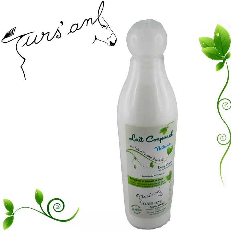 LAIT CORPOREL AU LAIT FRAIS D'ÂNESSE BIO NATURE - 250ml