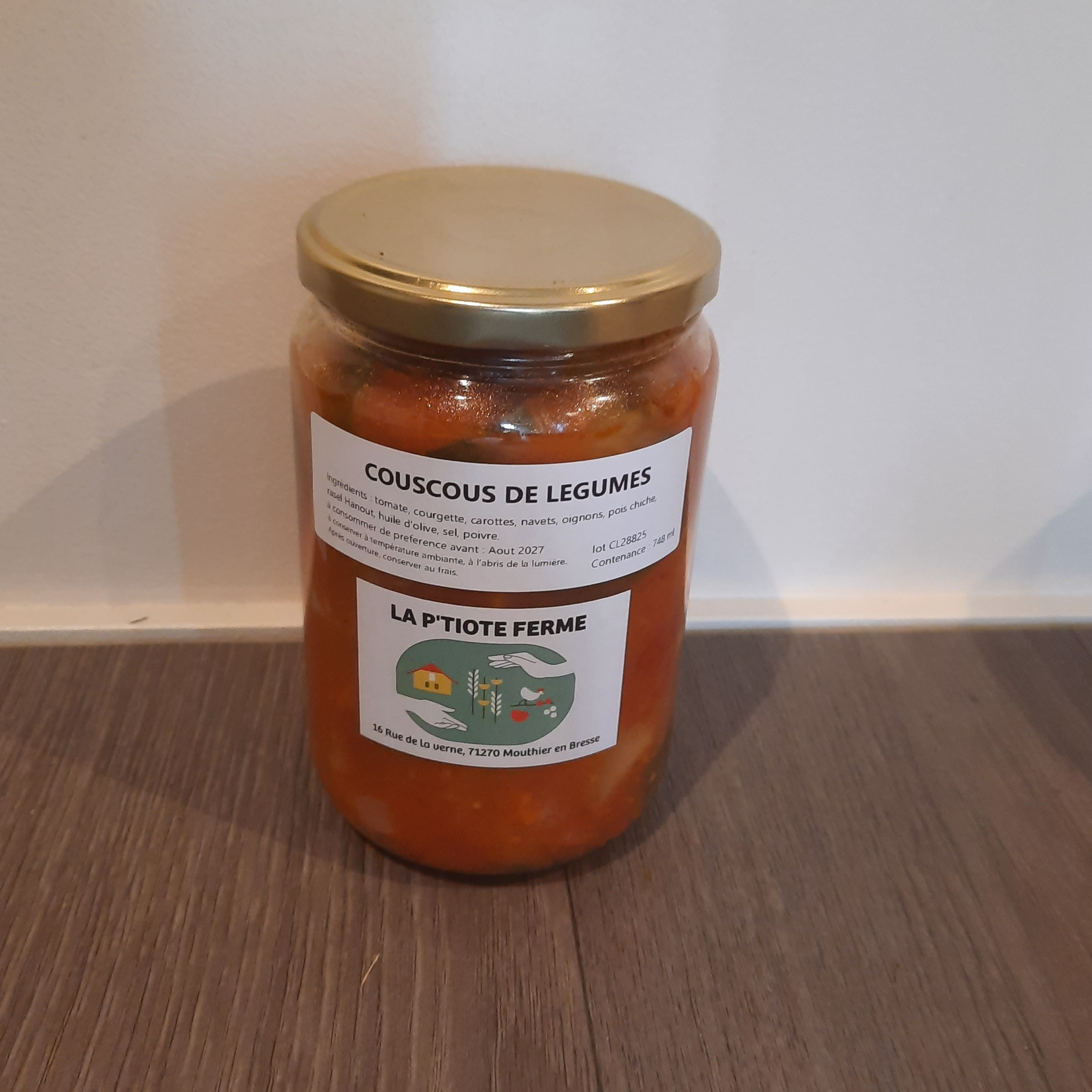 Légumes à couscous - 748ml