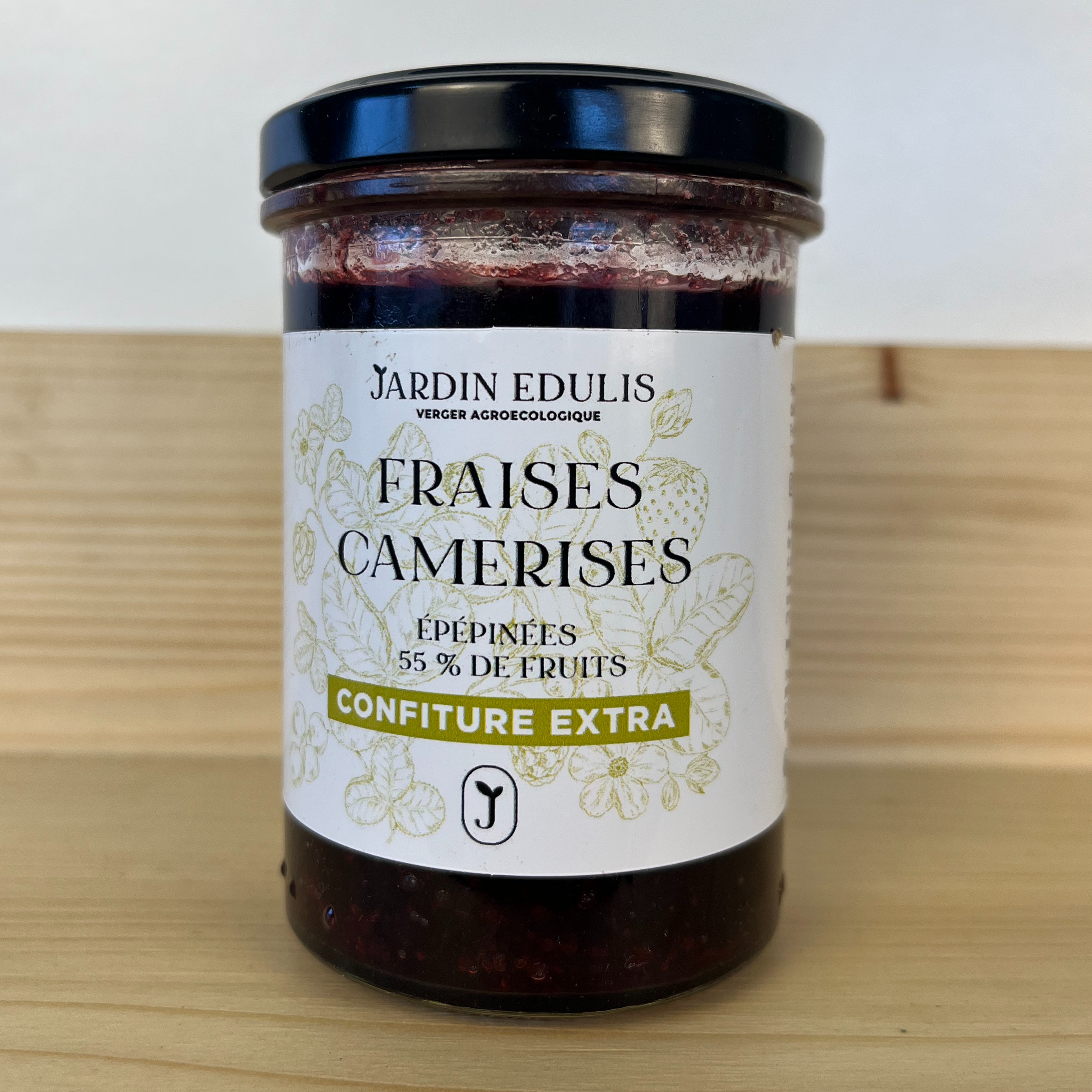 CONFITURE BIO Fraises Camerise - 220g