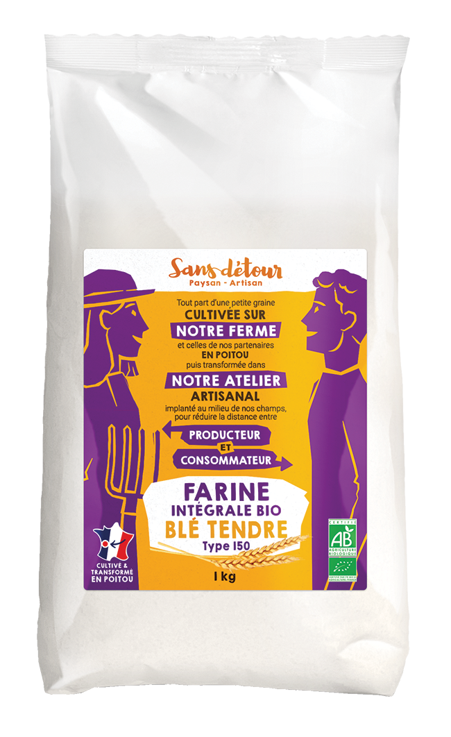 Farine intégrale T150 - 1kg