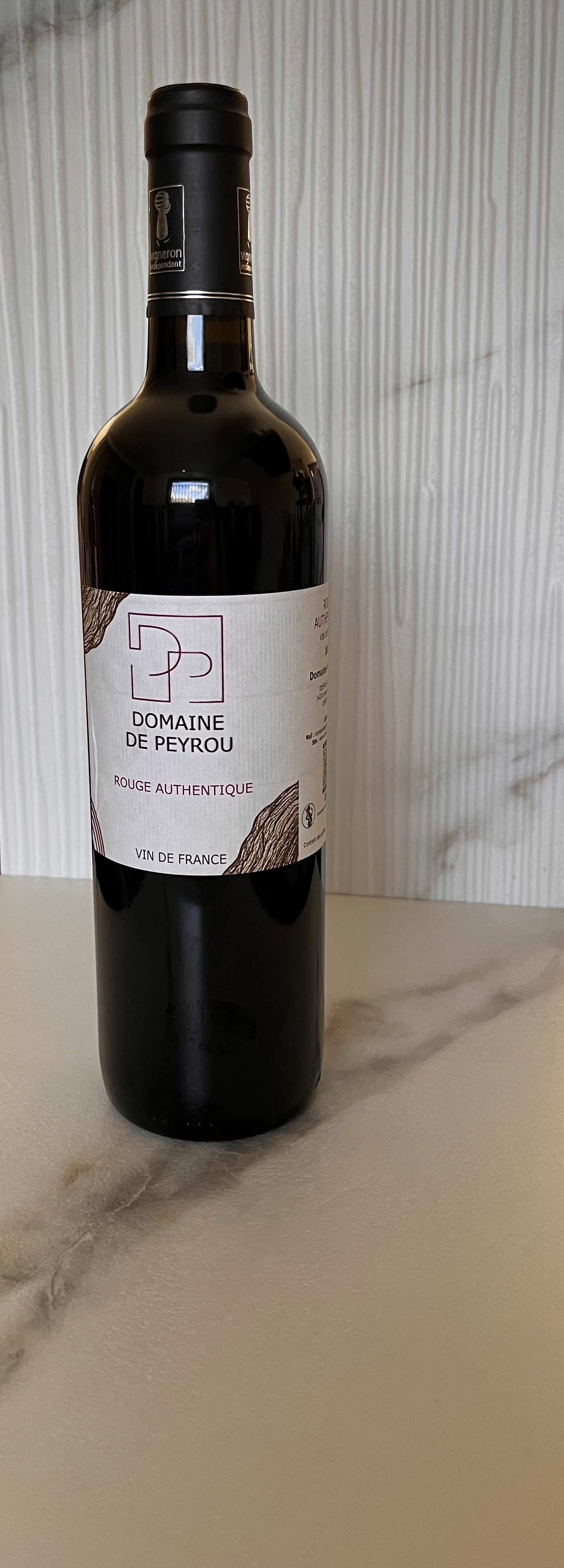 Rouge Authentique - 0,75l