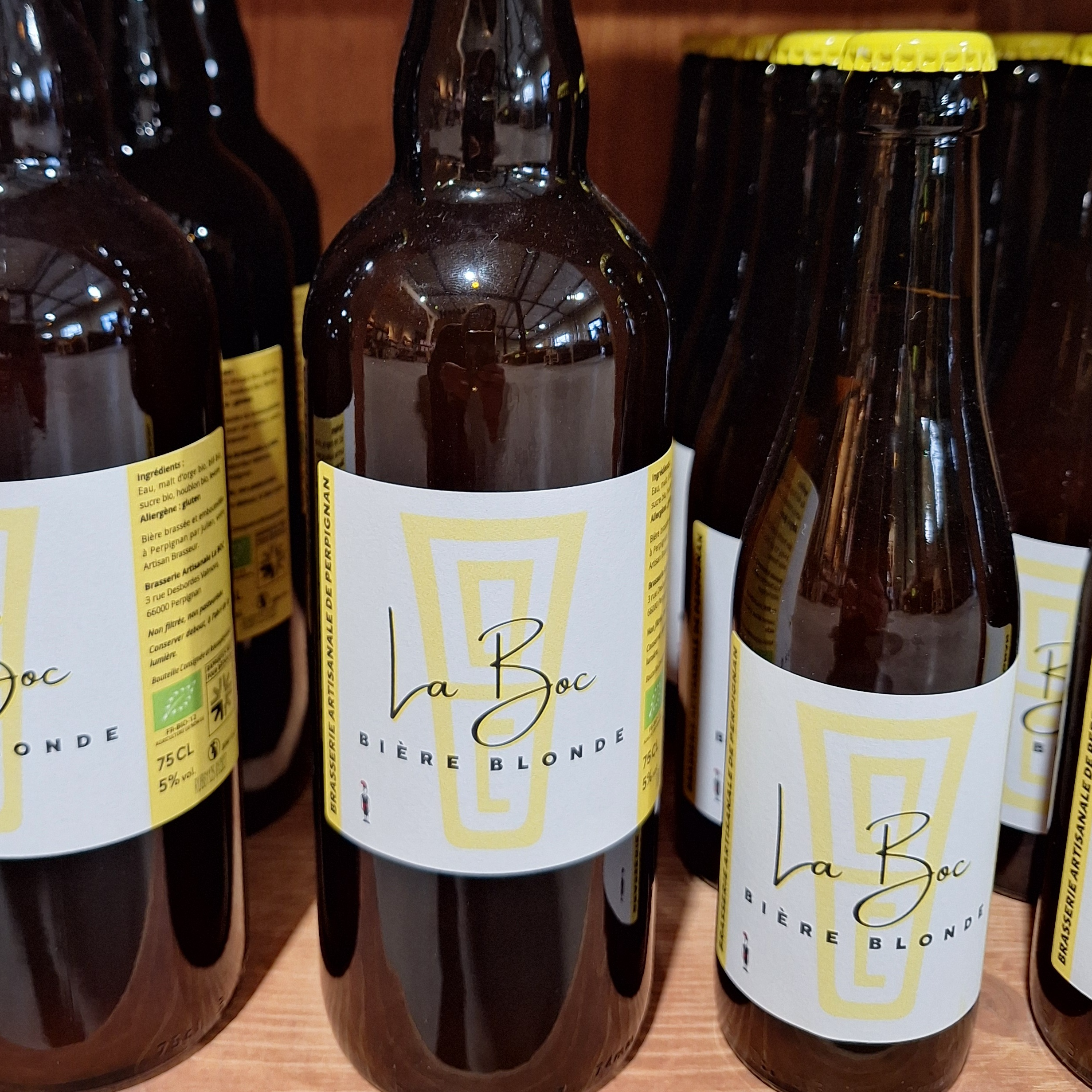 BIERE LA BOC BLONDE 33 CL