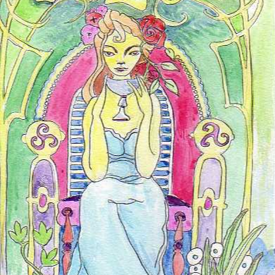 Thé Vert Aromatisé Rose/Fraise - 100g