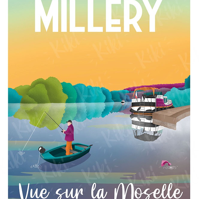 AFFICHE MILLERY "MOSELLE"
