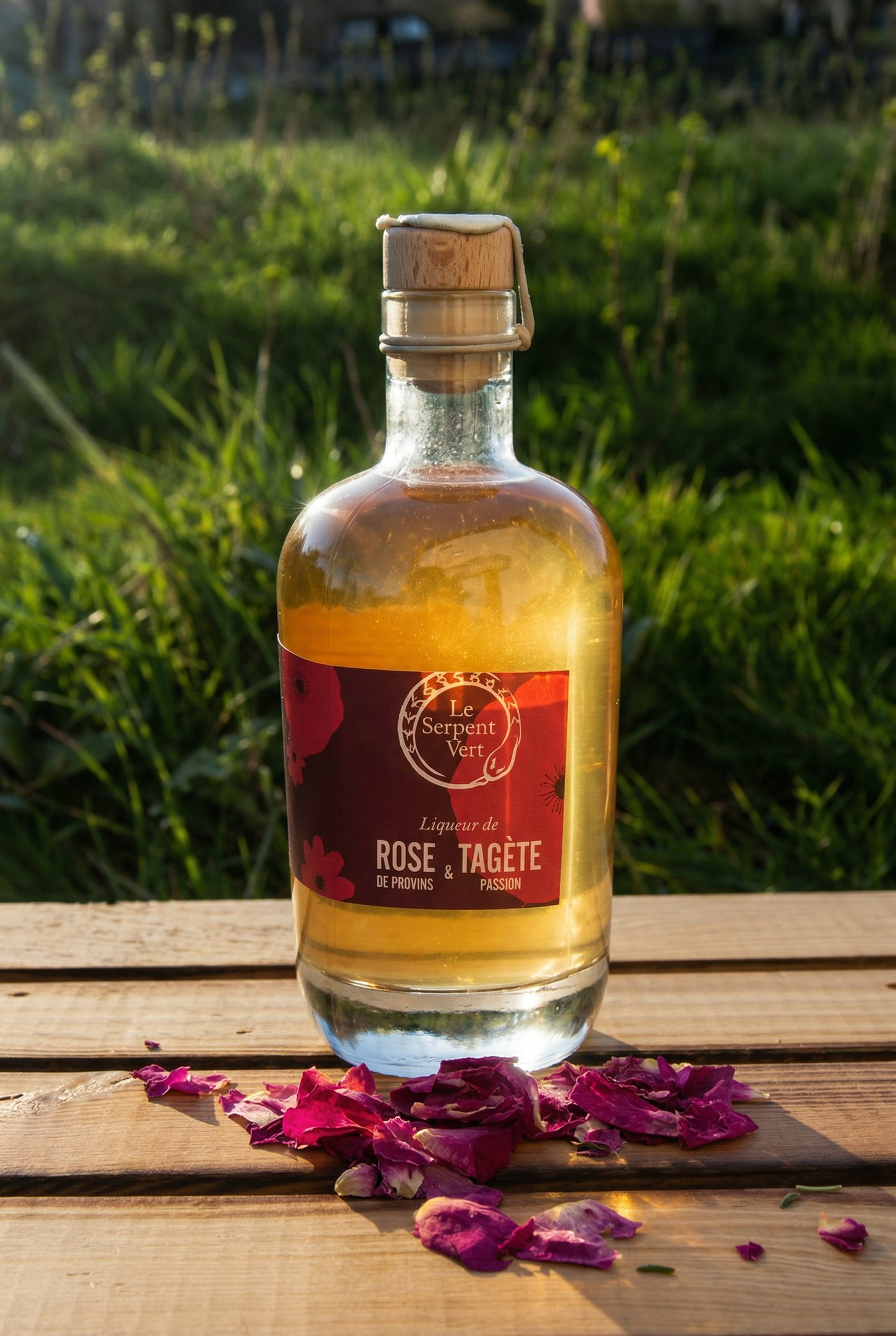 LIQUEUR ROSE DE PROVINS ET TAGETE PASSION - 35cl