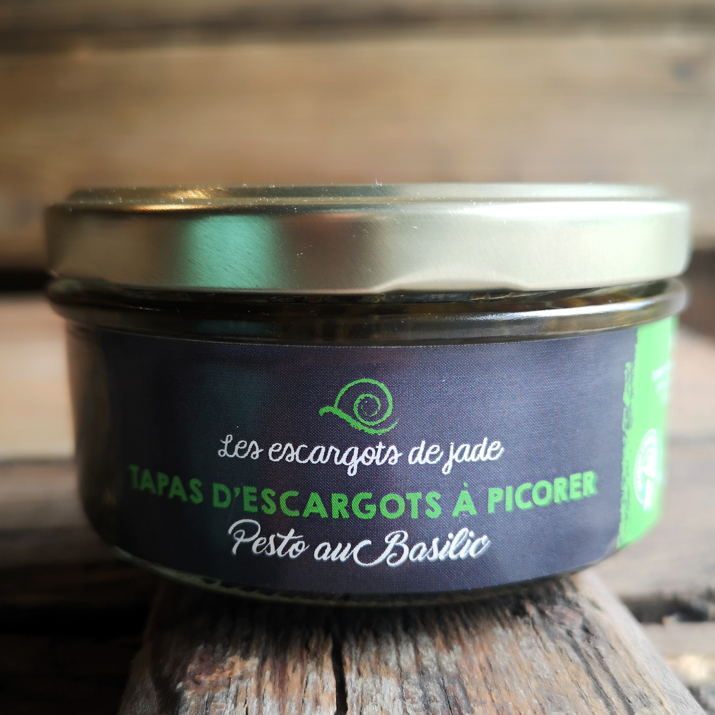 Tapas D'Escargots À Picorer Au Pesto De Basilic - 130g