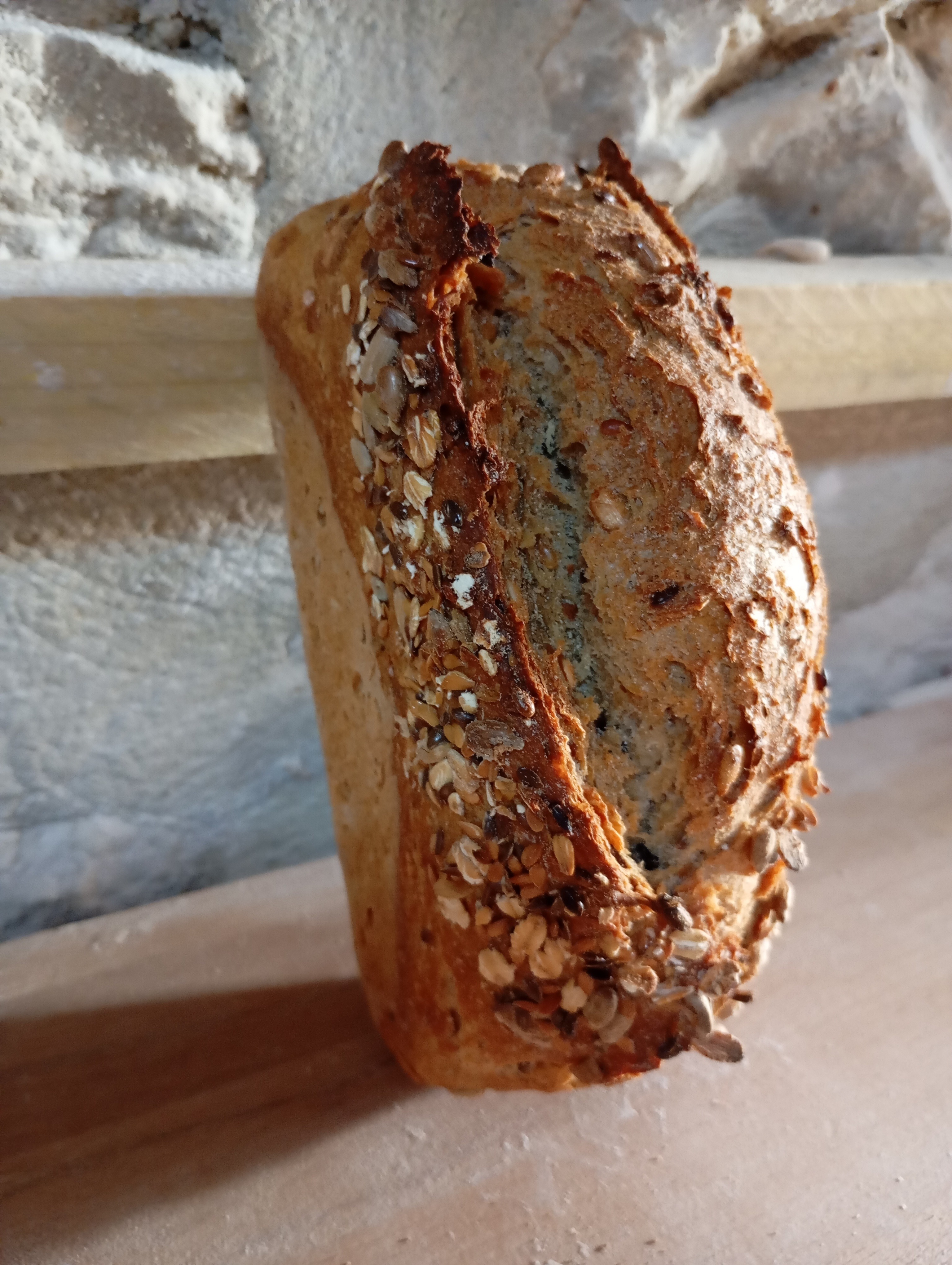 Pain de campagne moulé aux graines 500g