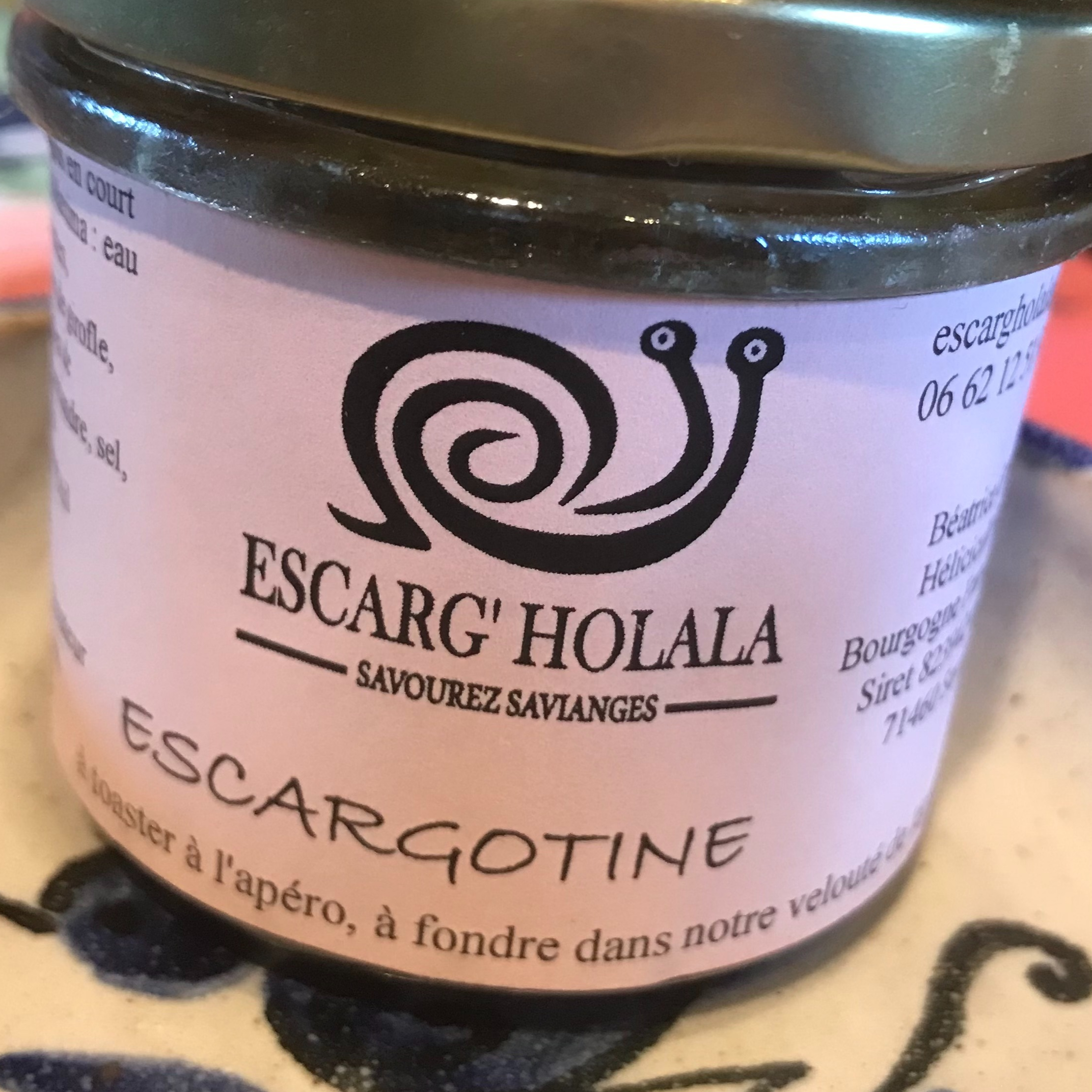 Escargotine conserve de 100gr