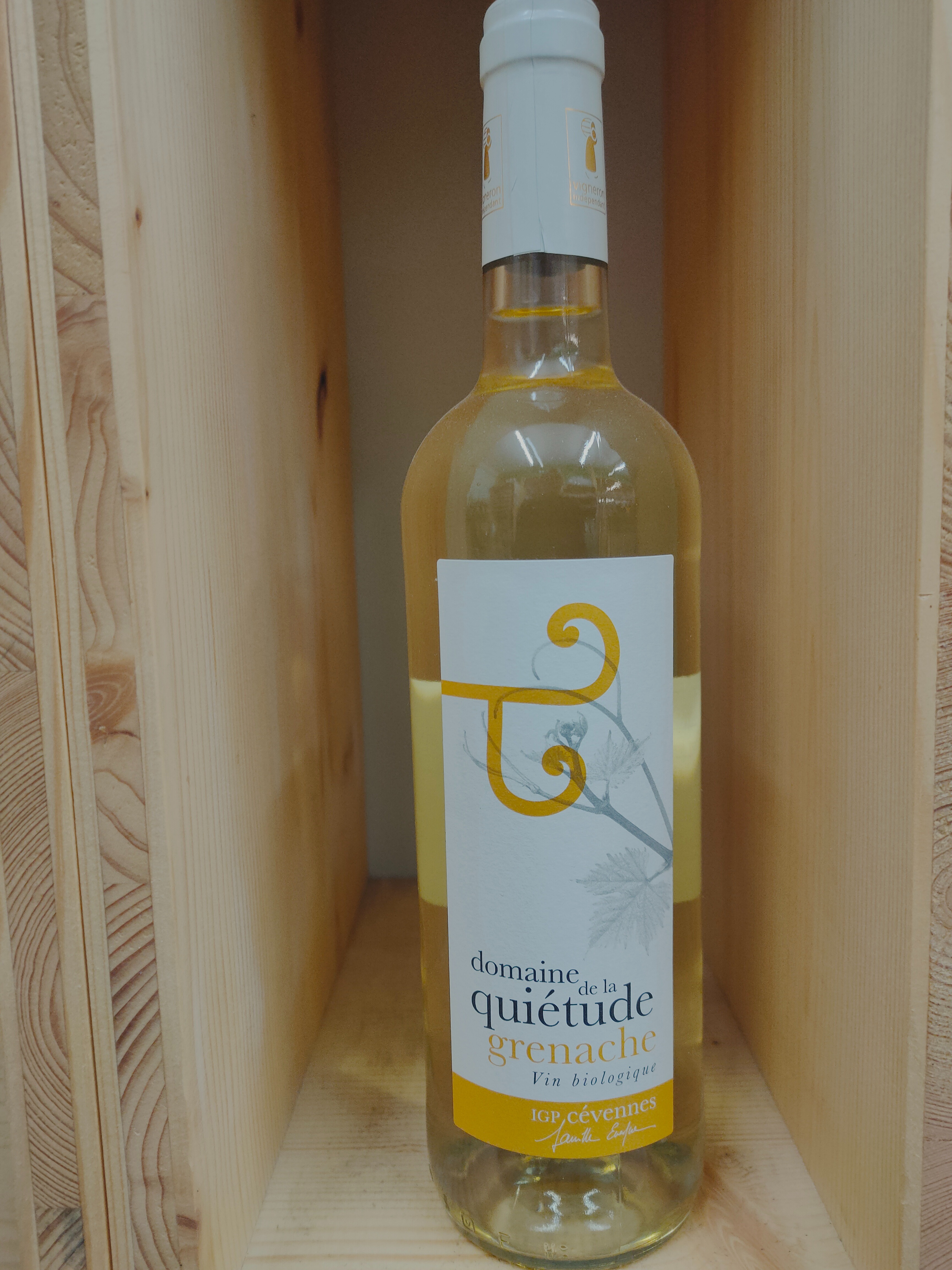 Vin Blanc Grenache Bio