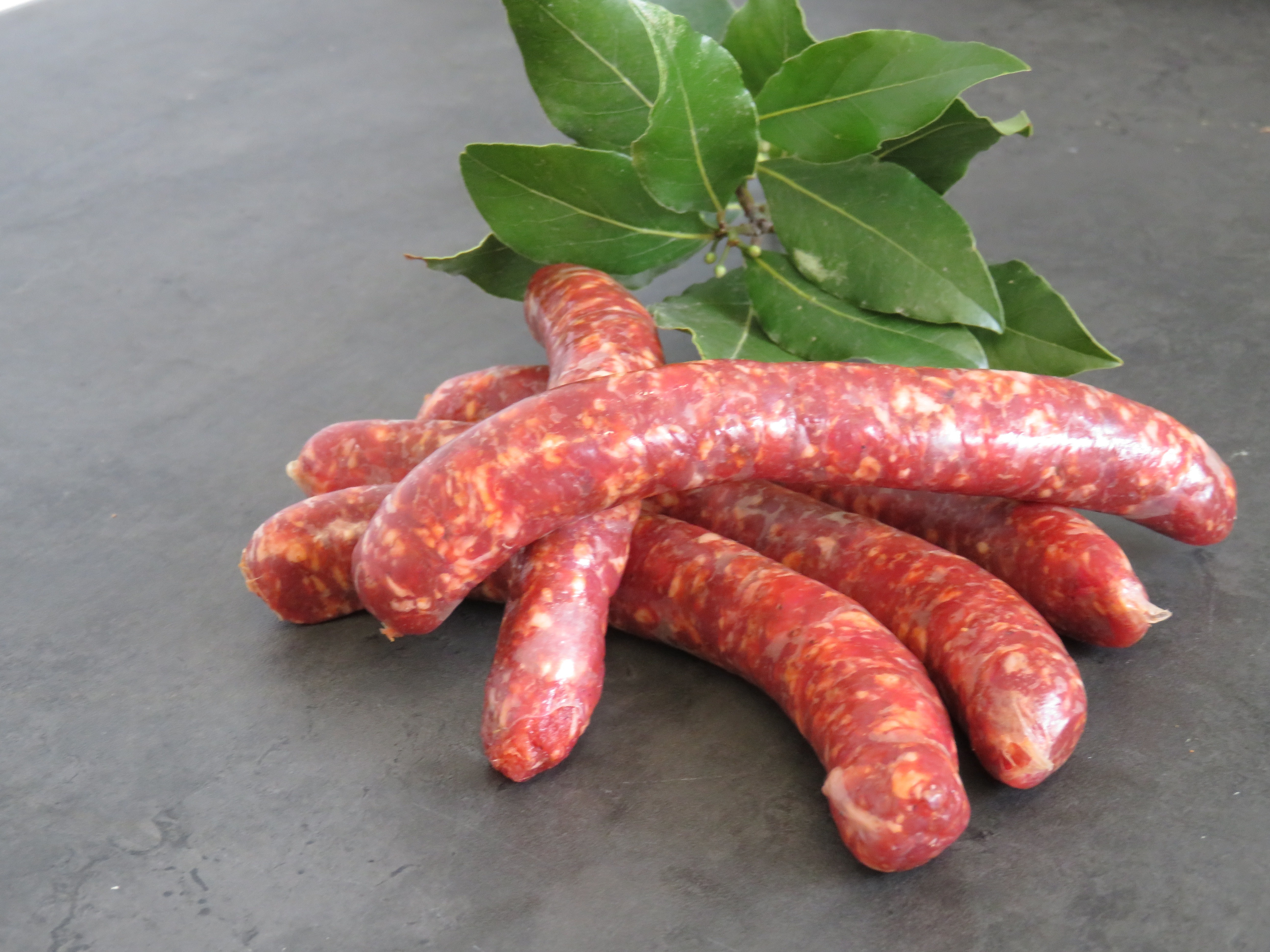 Assortiment colis de boeuf saucisse