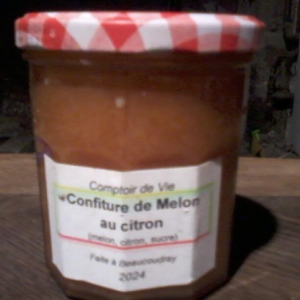 Confitures de melon au citon