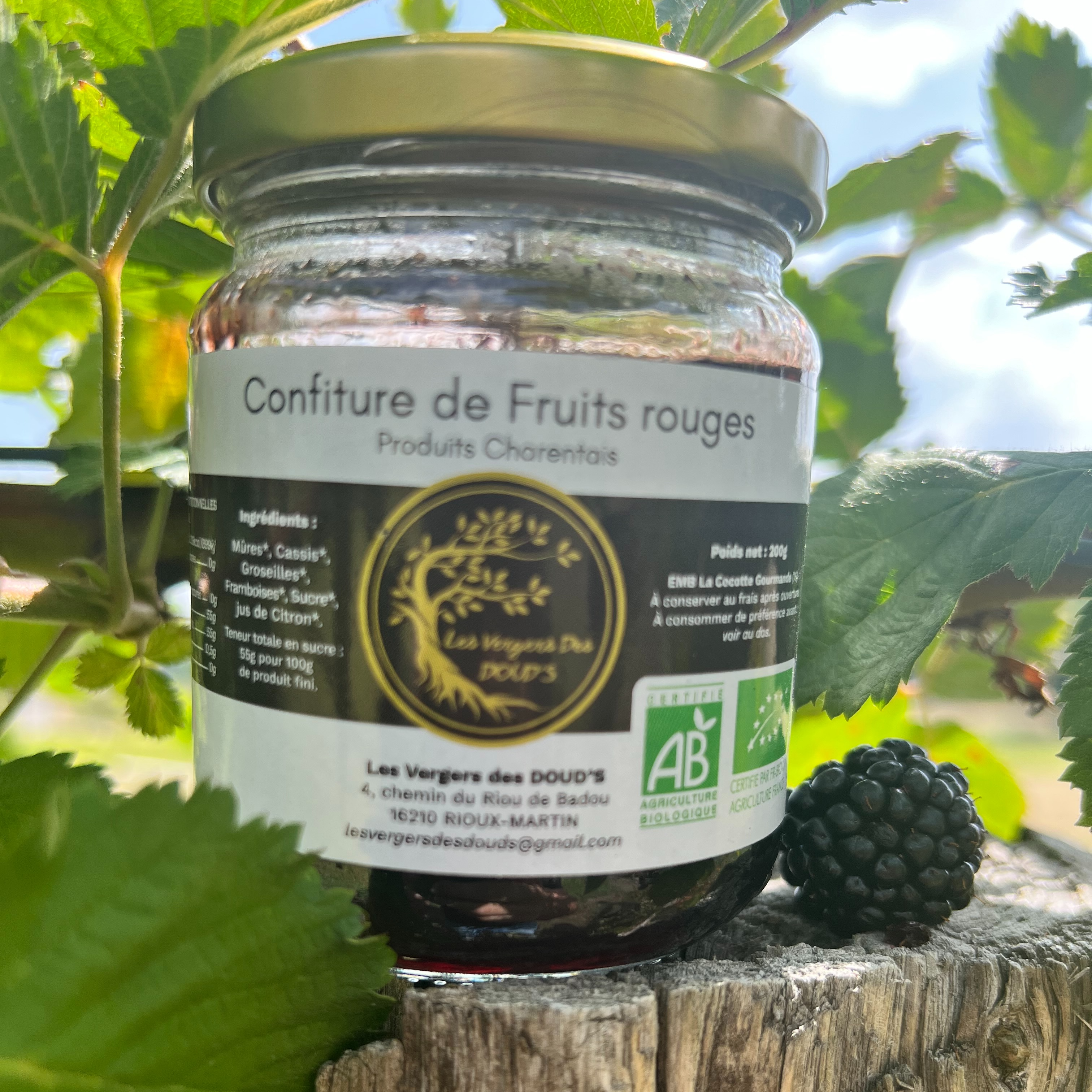 Confiture de Fruits Rouges - 200g