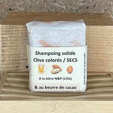 Shampoing Solide Spécial Cheveux Colorés/Secs - 100g