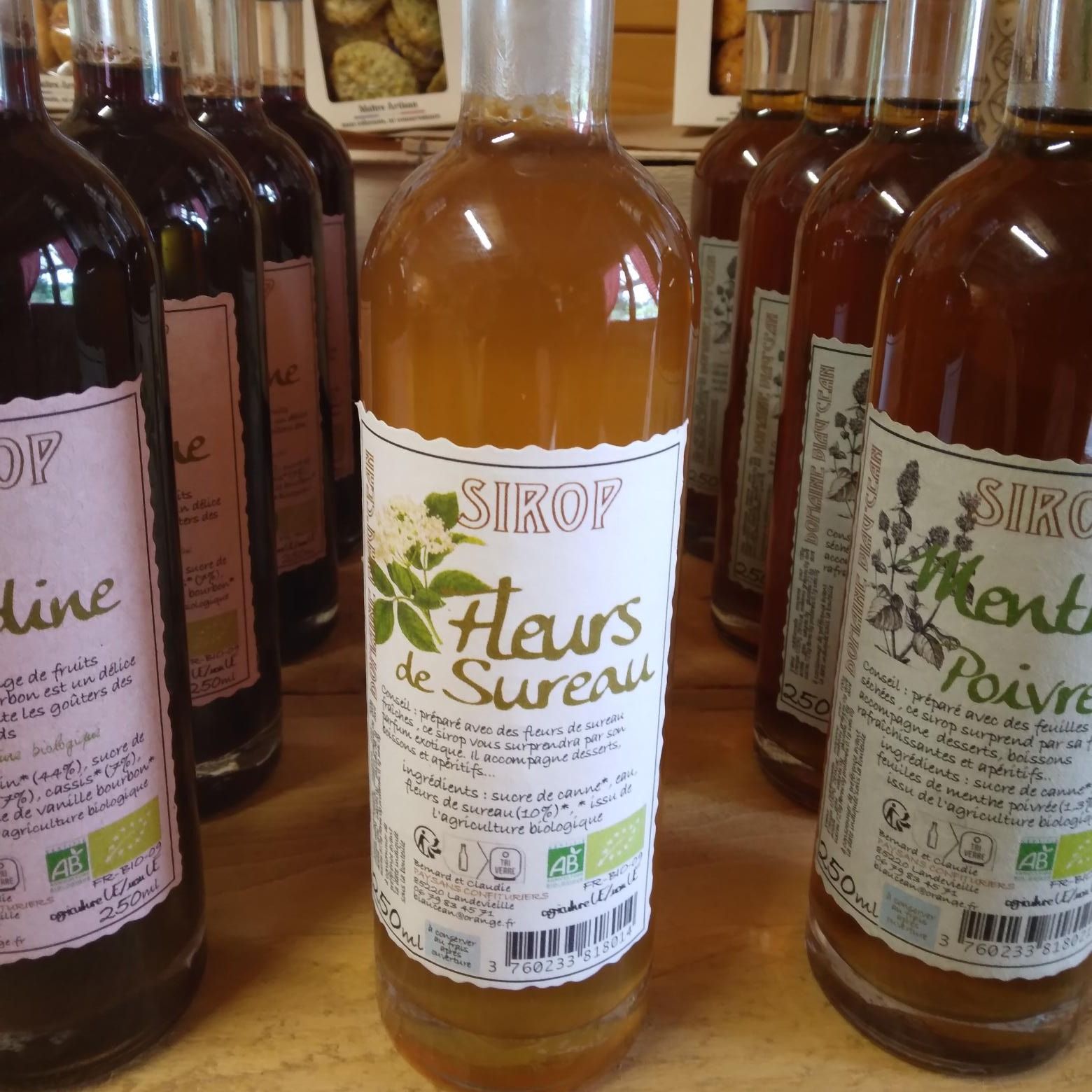 Sirop fleurs de sureau - 250ml