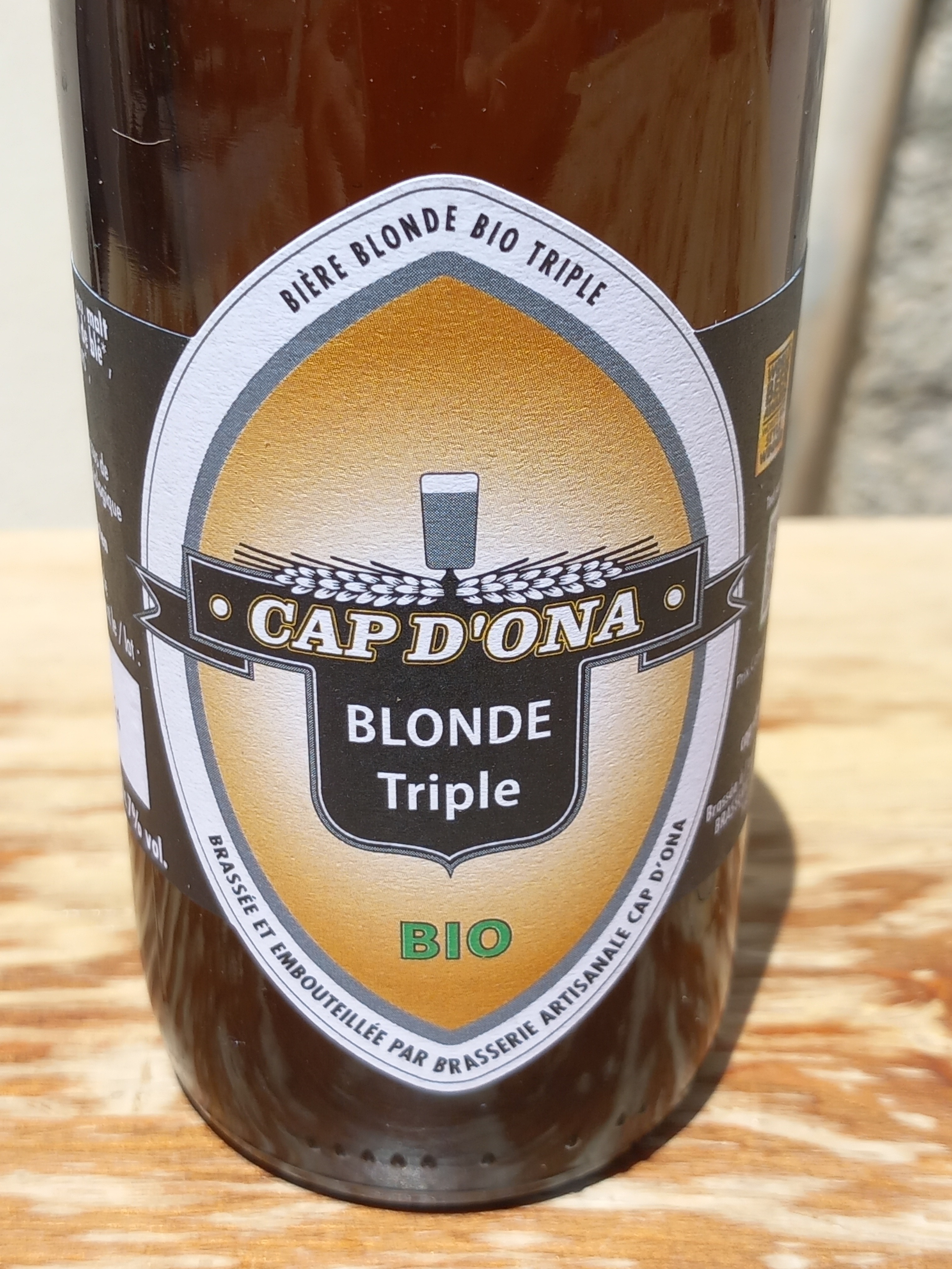 Bière blonde TRIPLE - 250ml