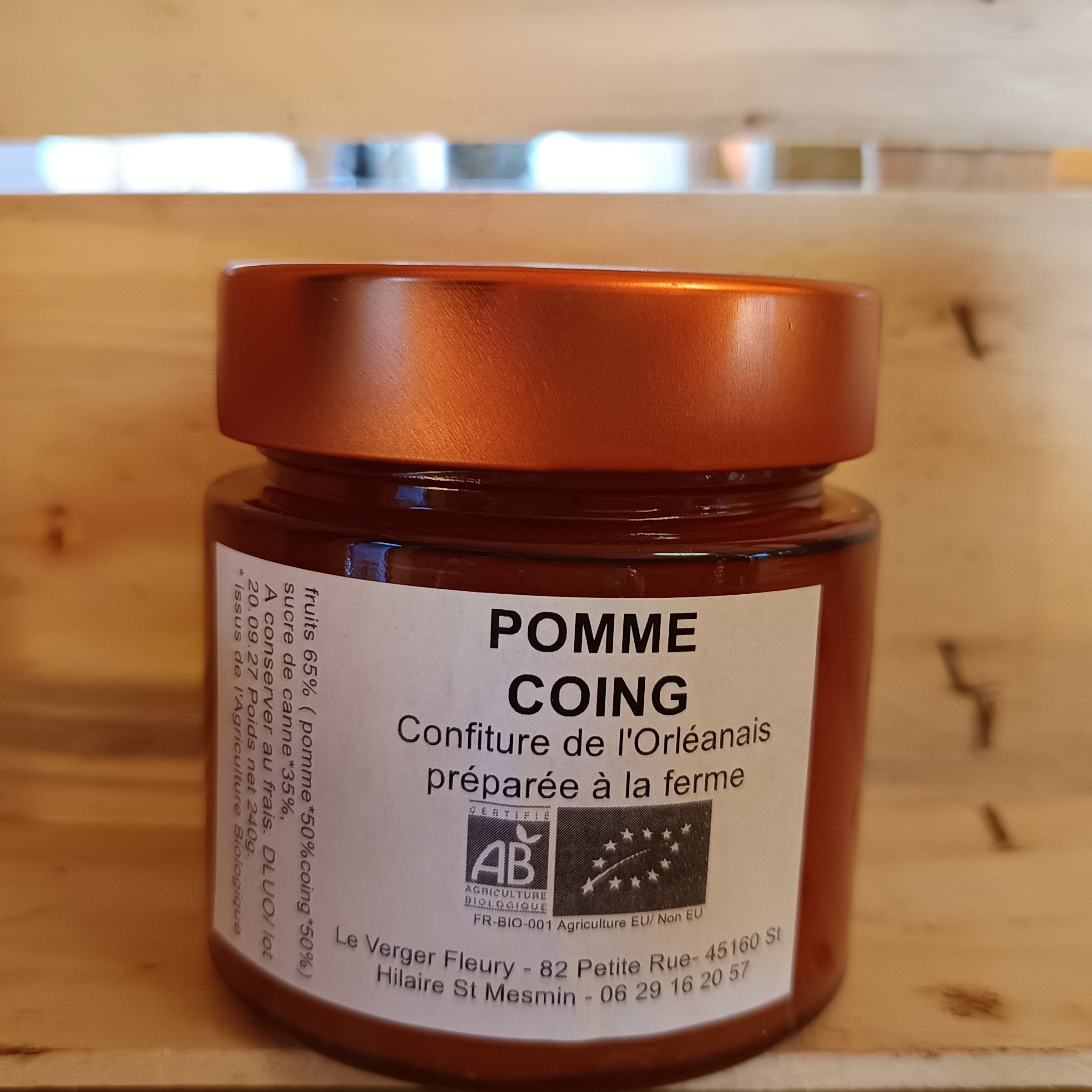 Confiture POMME-COING