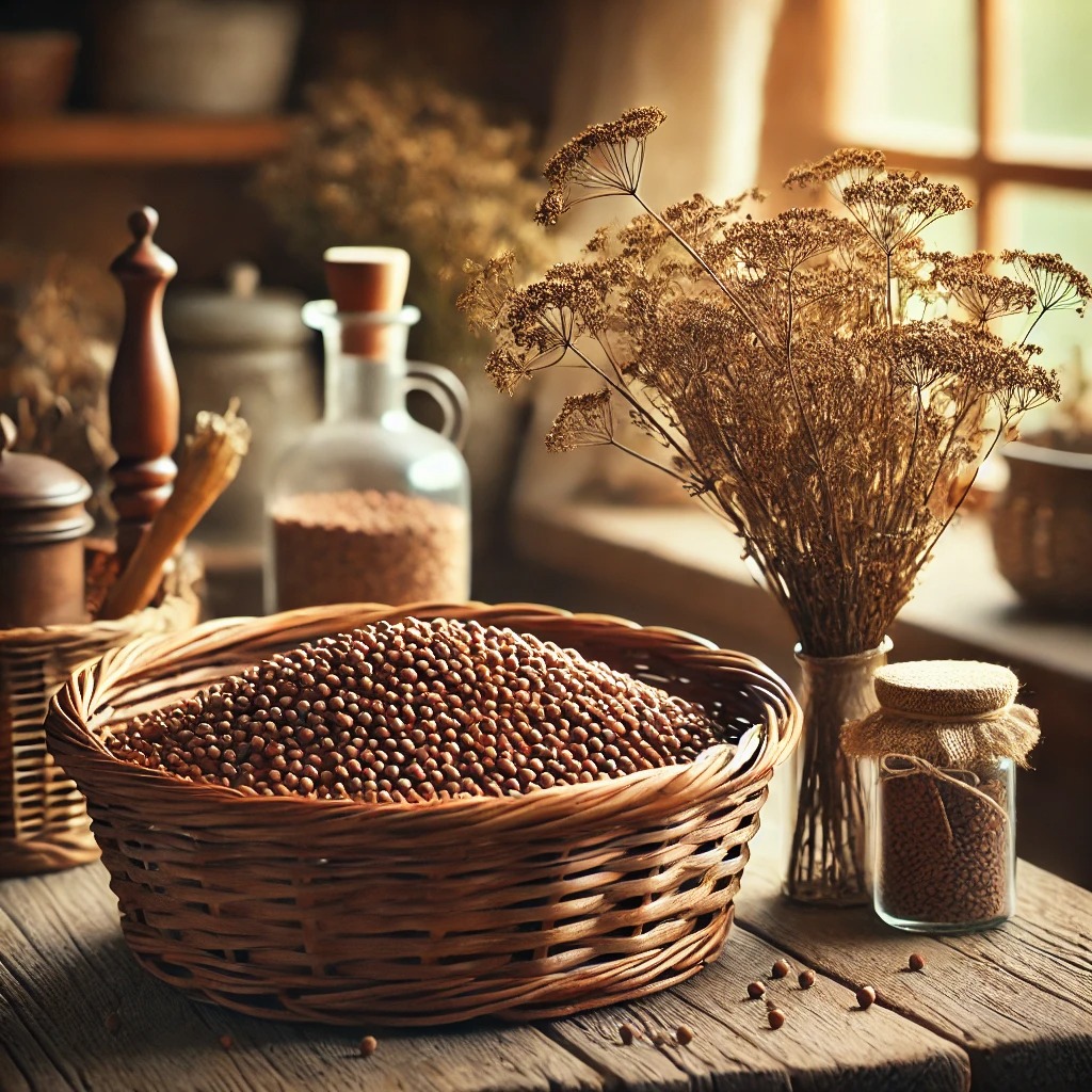 Graines Moutarde brune bio (1.3kg) - 1,4kg