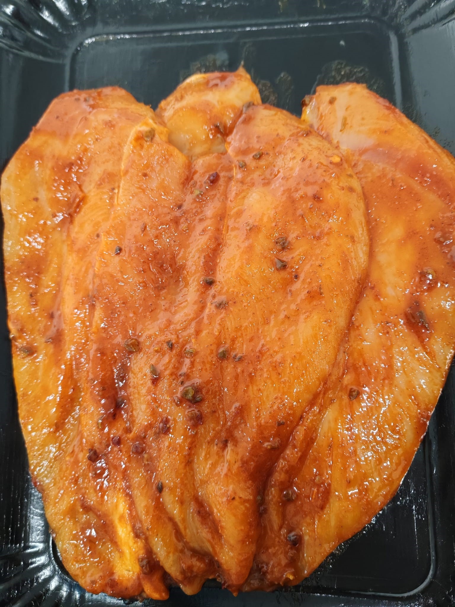 Poitrine de poulet marinée TEX MEX (Lot de 2) - 450g