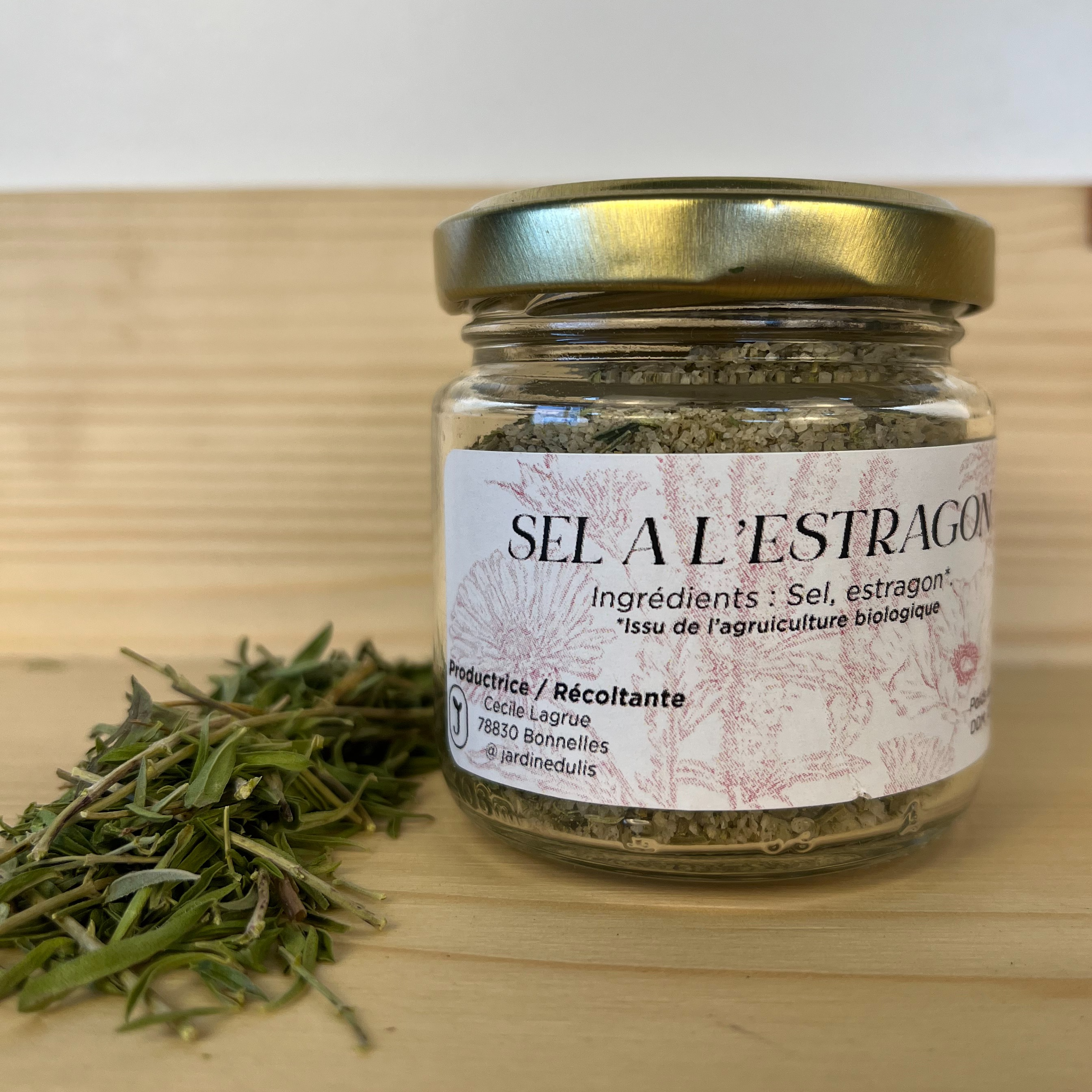 Sel aux herbes Estragon Bio - 50g