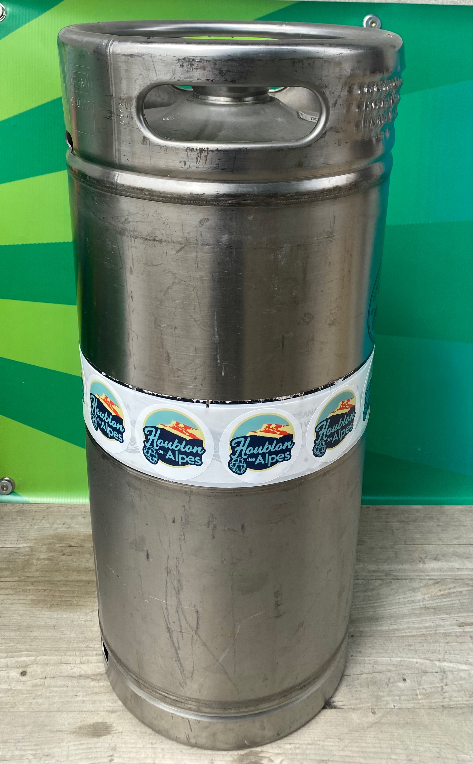 Fût de 20 Litres Bières Blonde Bio Houblon des Alpes 4.8% Vol.