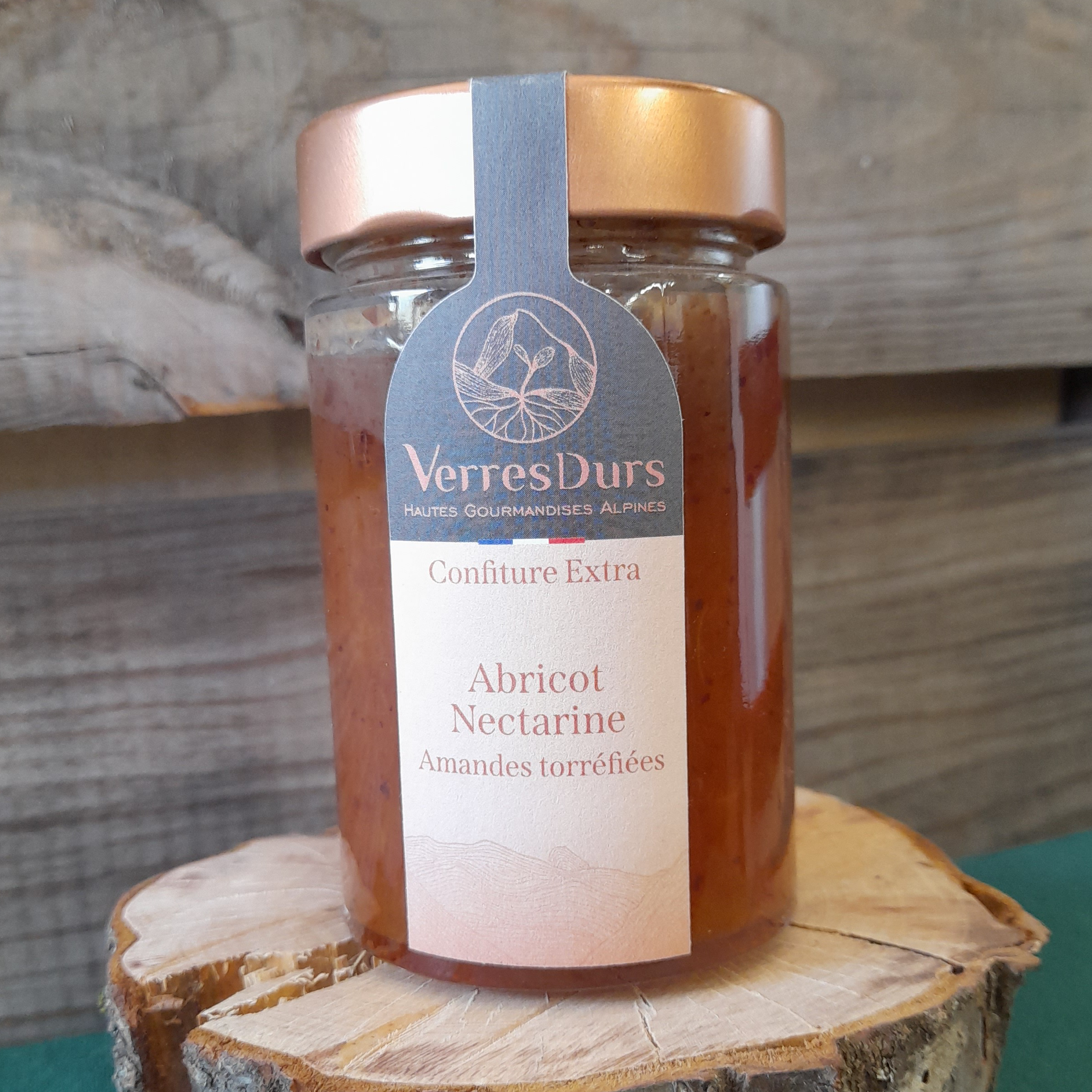 CONFITURE EXTRA ABRICOT NECTARINE AMANDES