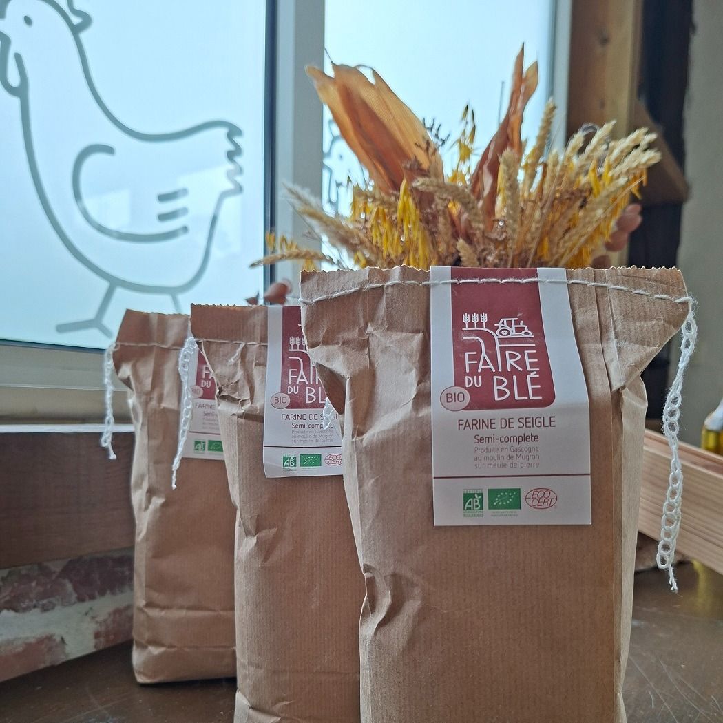 Farine de seigle - 1kg