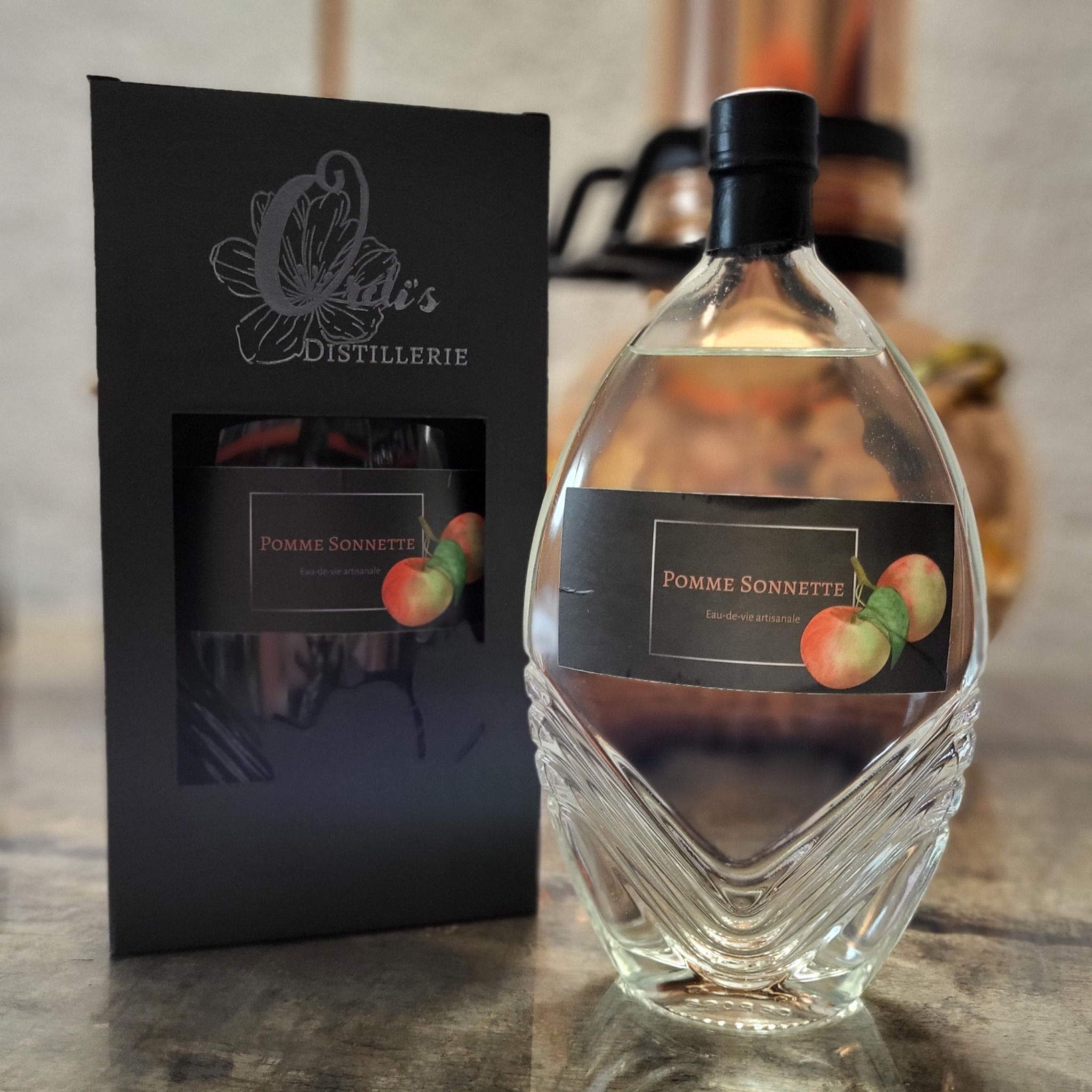 Eau-de-vie de pomme "Sonnette"