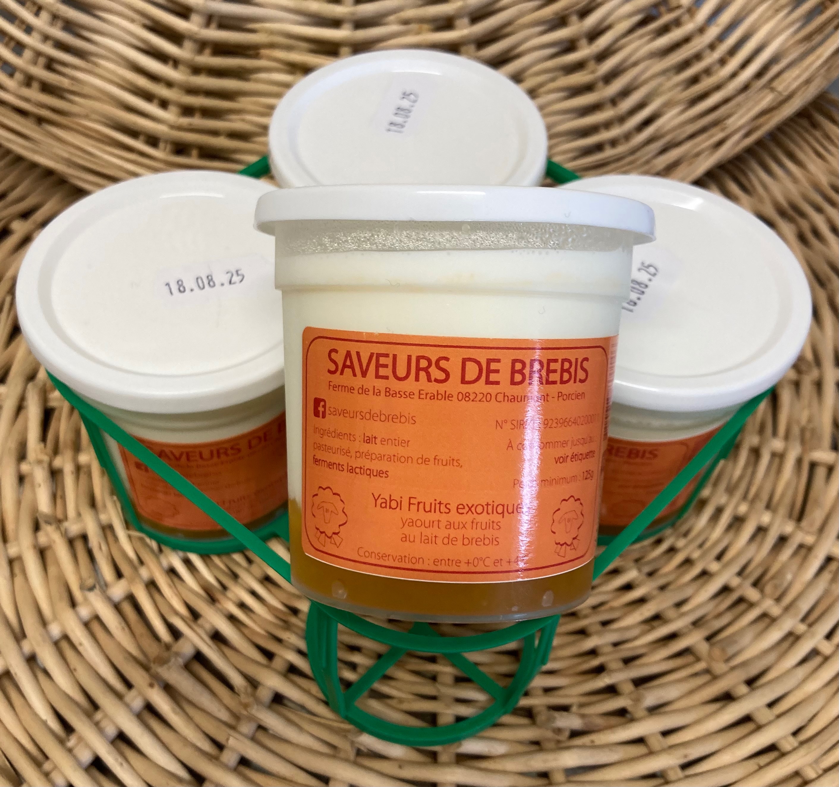 Yabi Fruits Exotiques - Par 4 - 500g