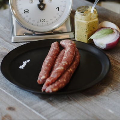 Saucisse fraiche de canard - 450g