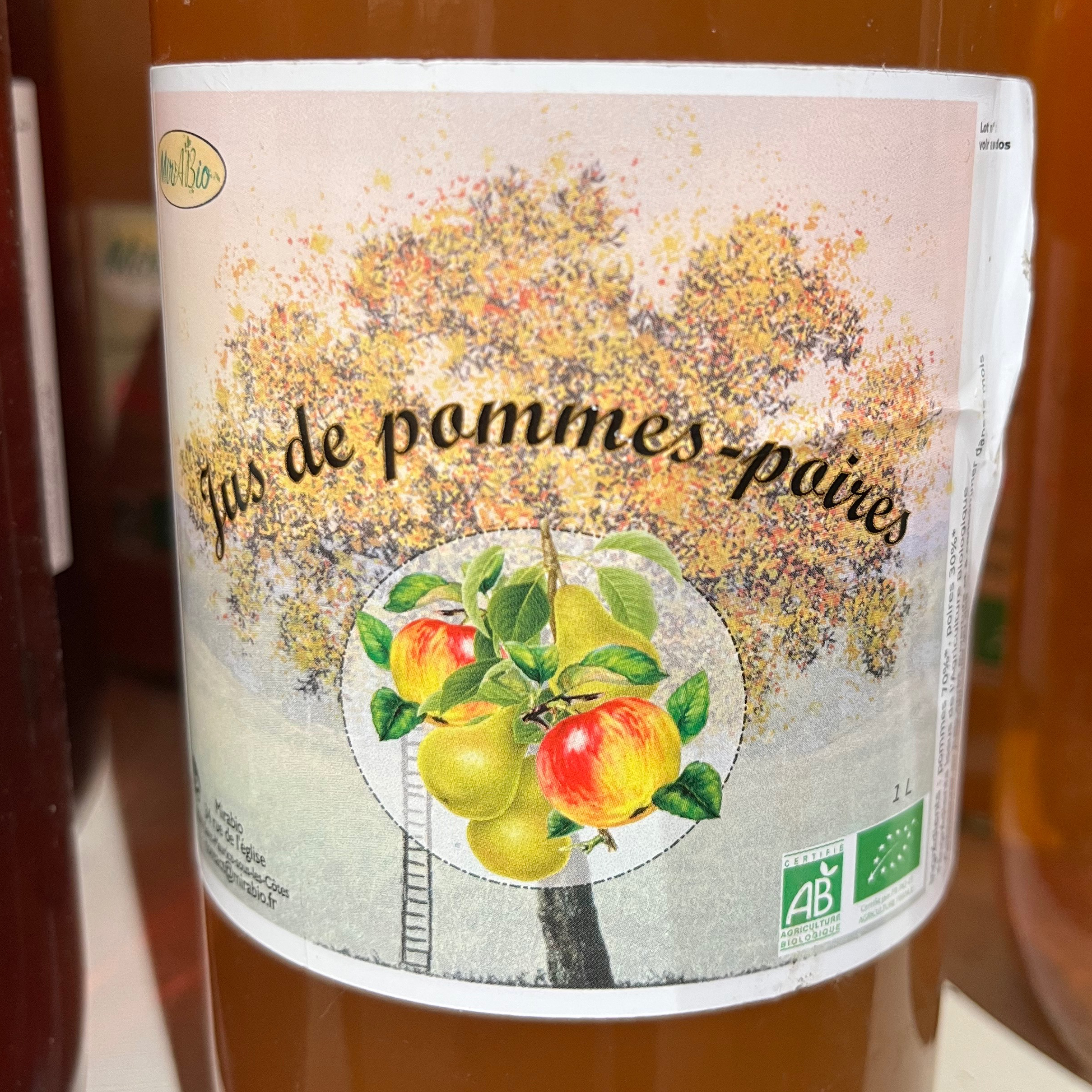 JUS DE POMMES-POIRES