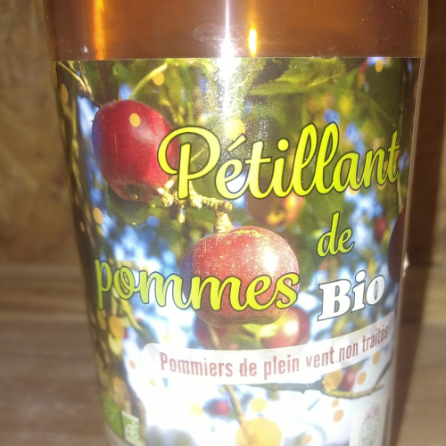 Jus de pomme pétillant - 0,75l