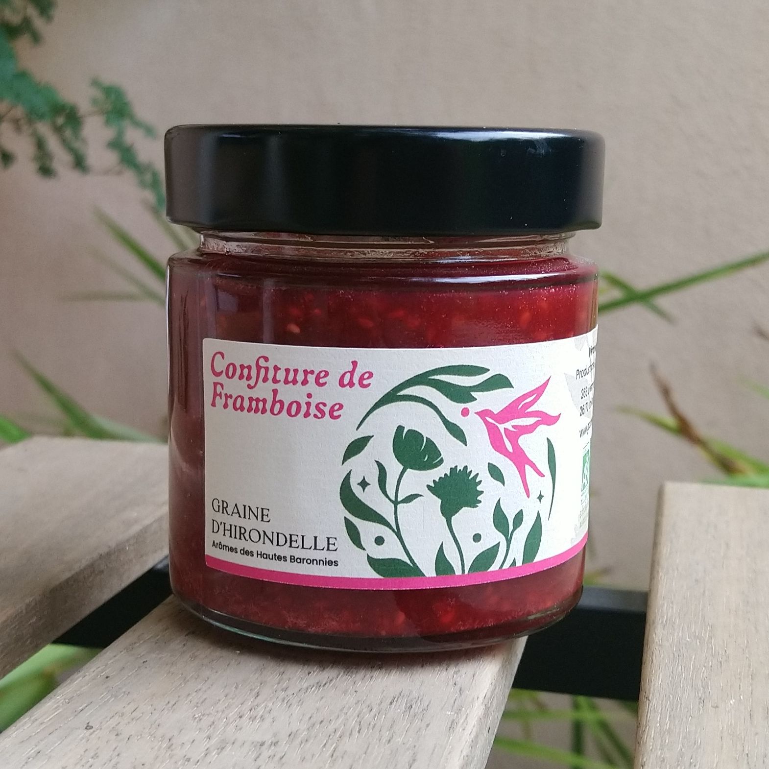 Confiture de framboise - 200g