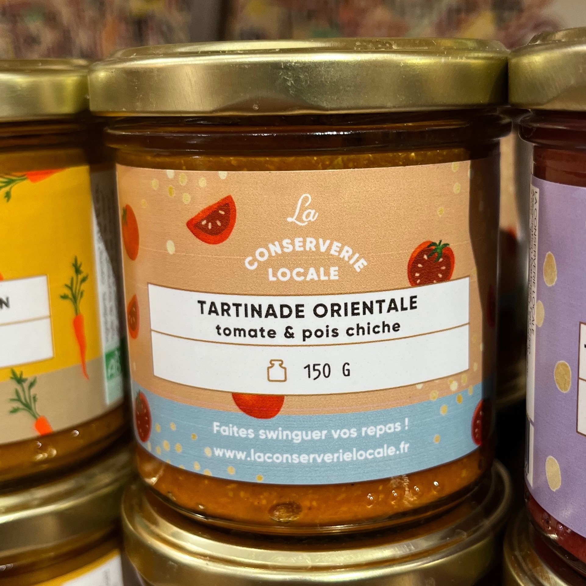 TARTINADE ORIENTALE TOMATE
