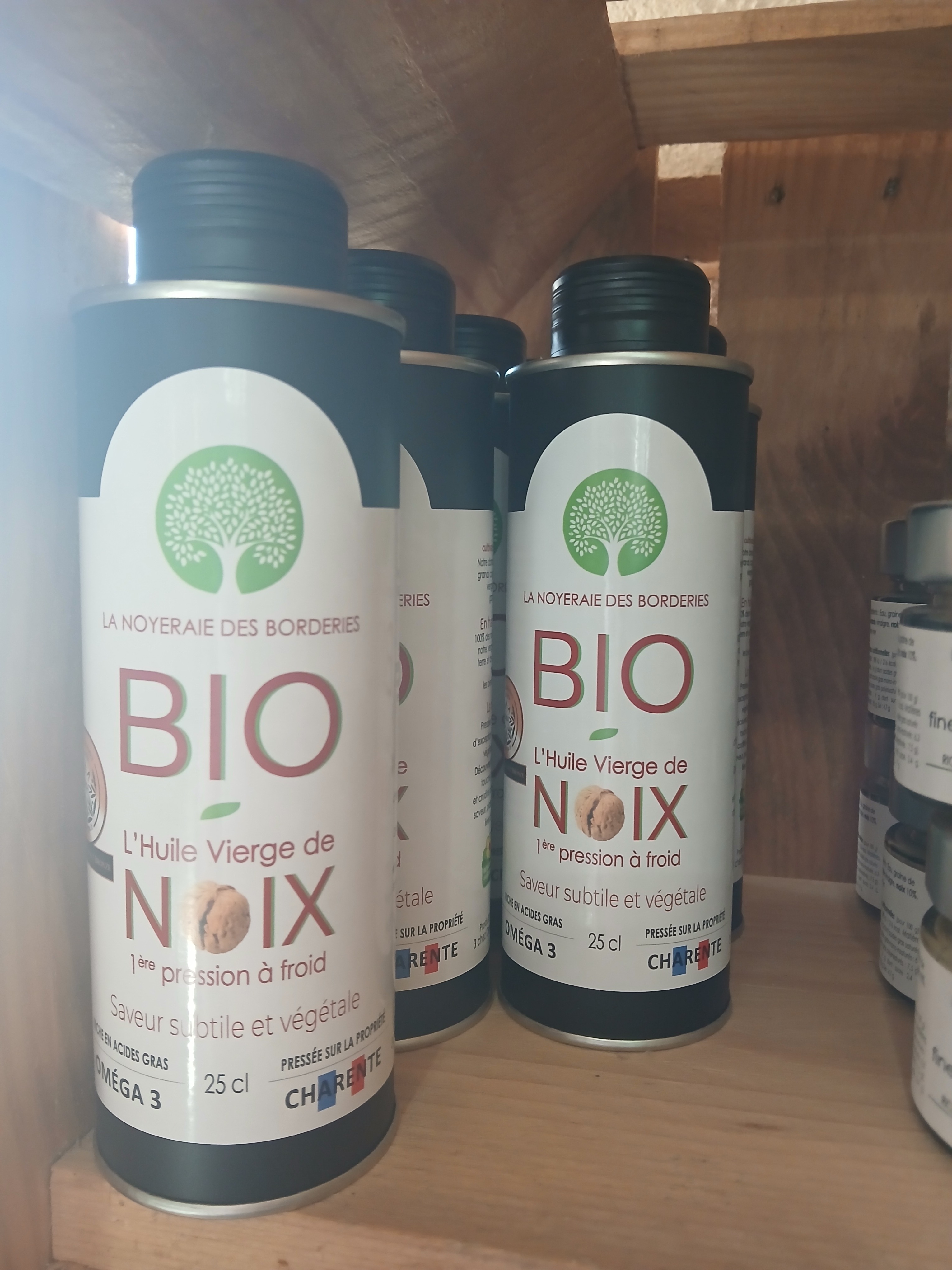 Huile De Noix 1Ère Pression À Froid 25 cl