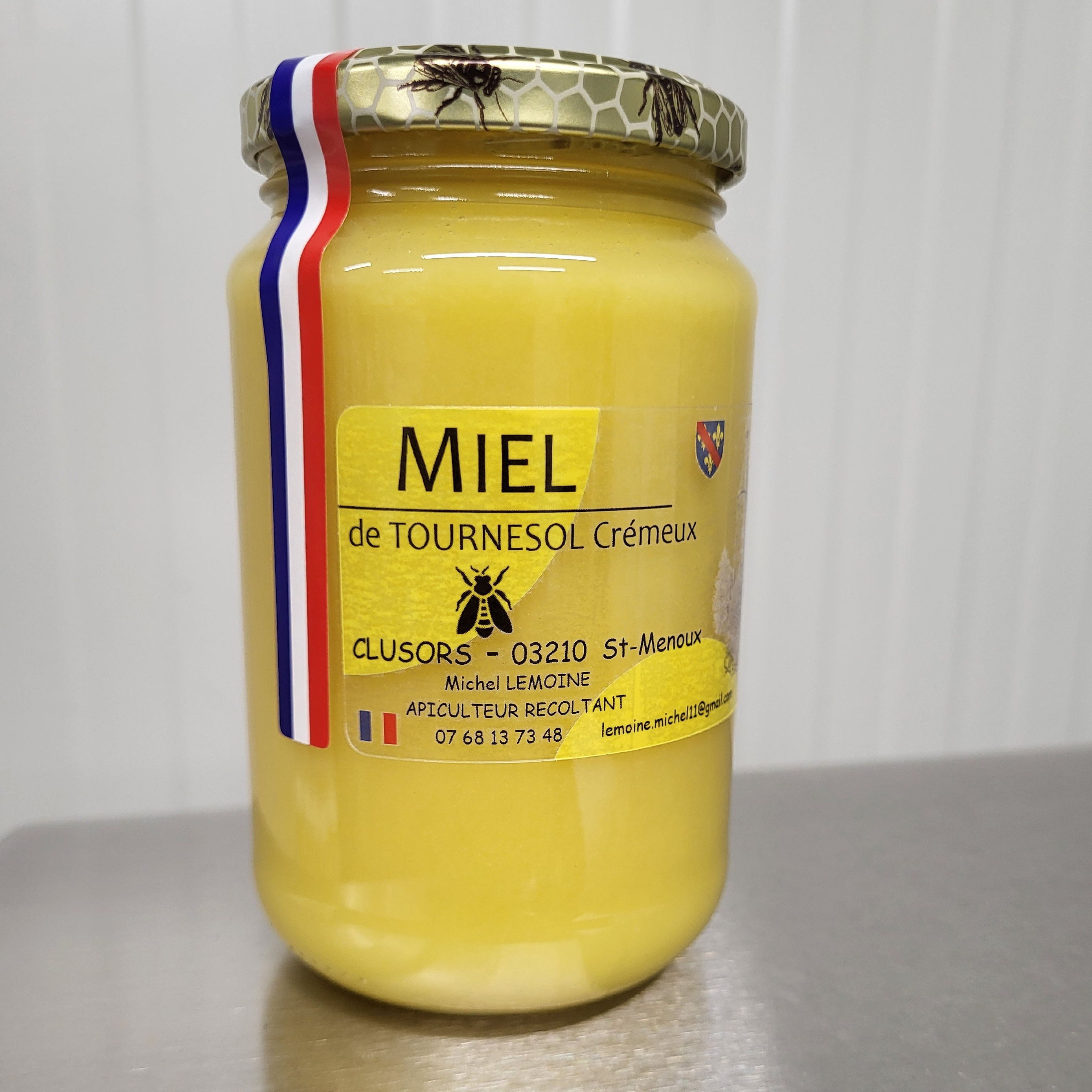 Miel de Tournesol 500g crémeux