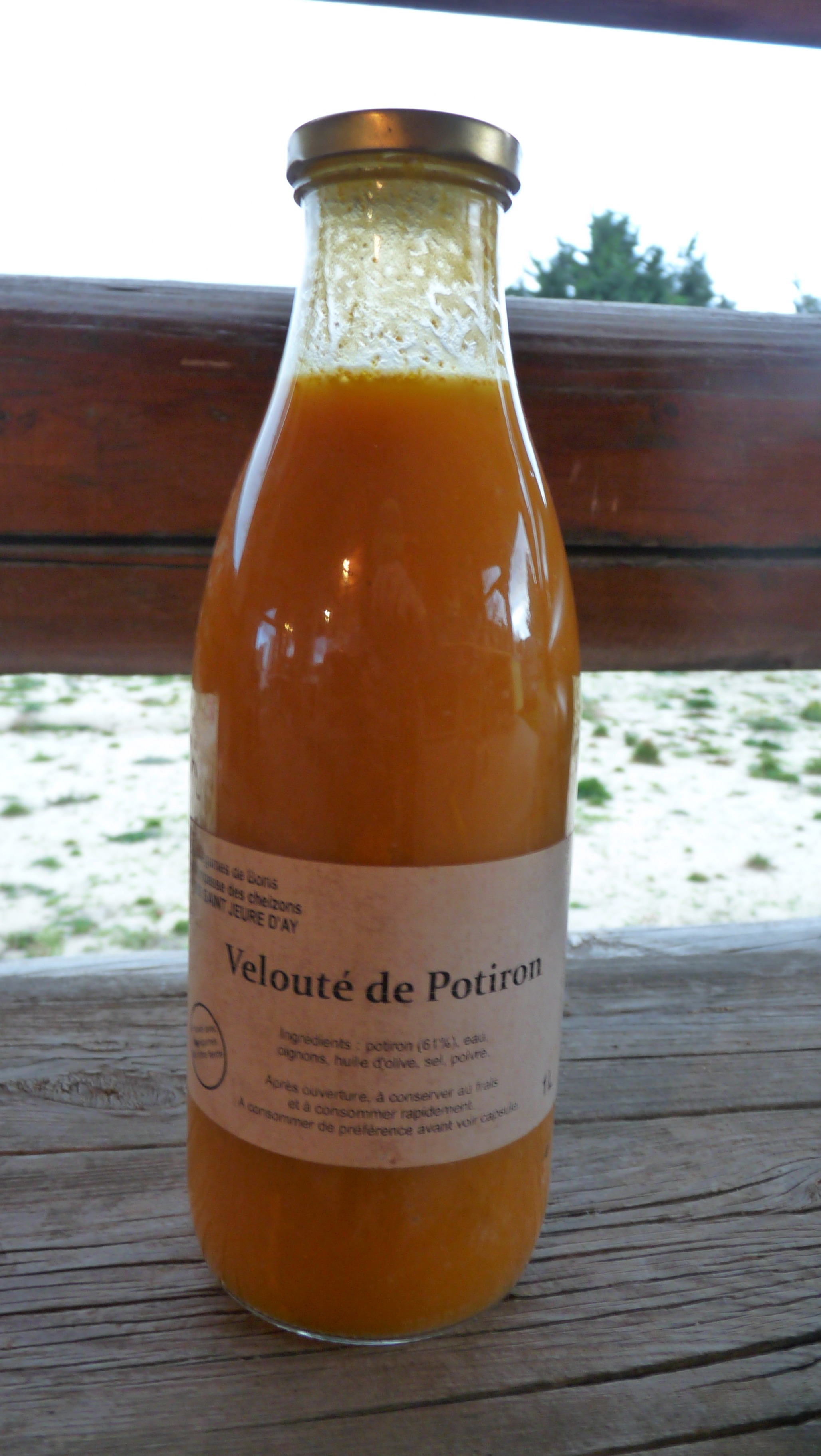 Velouté de potiron 1L - 1l