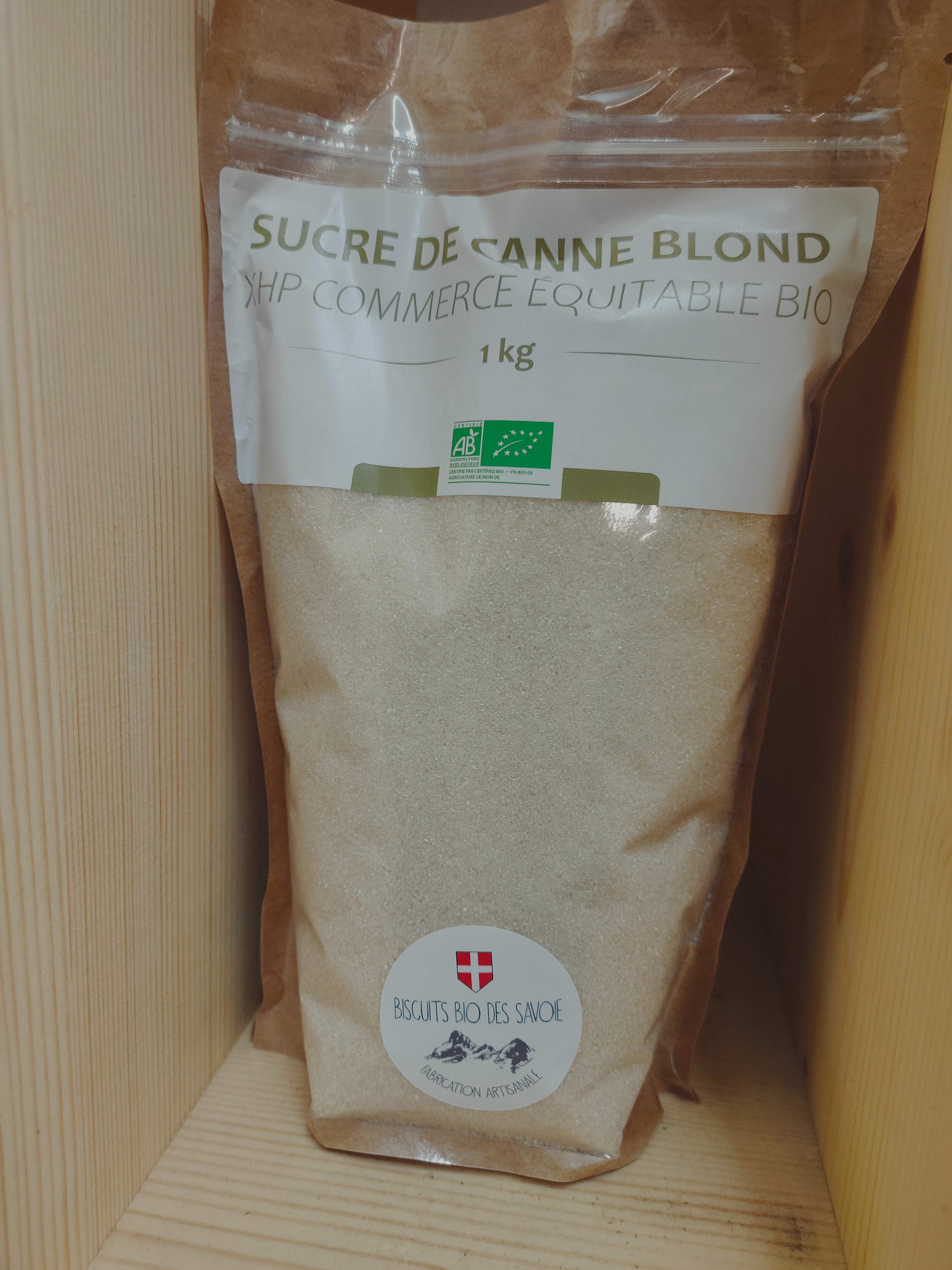 Sucre de Canne Blond 1kg
