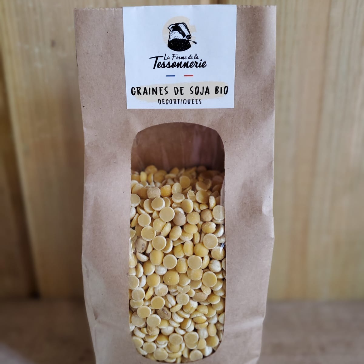 Soja décortiqué - de la Tesso