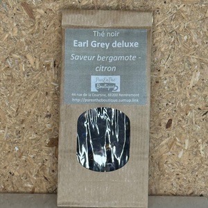 Thé Noir Earl Grey Deluxe - 50g