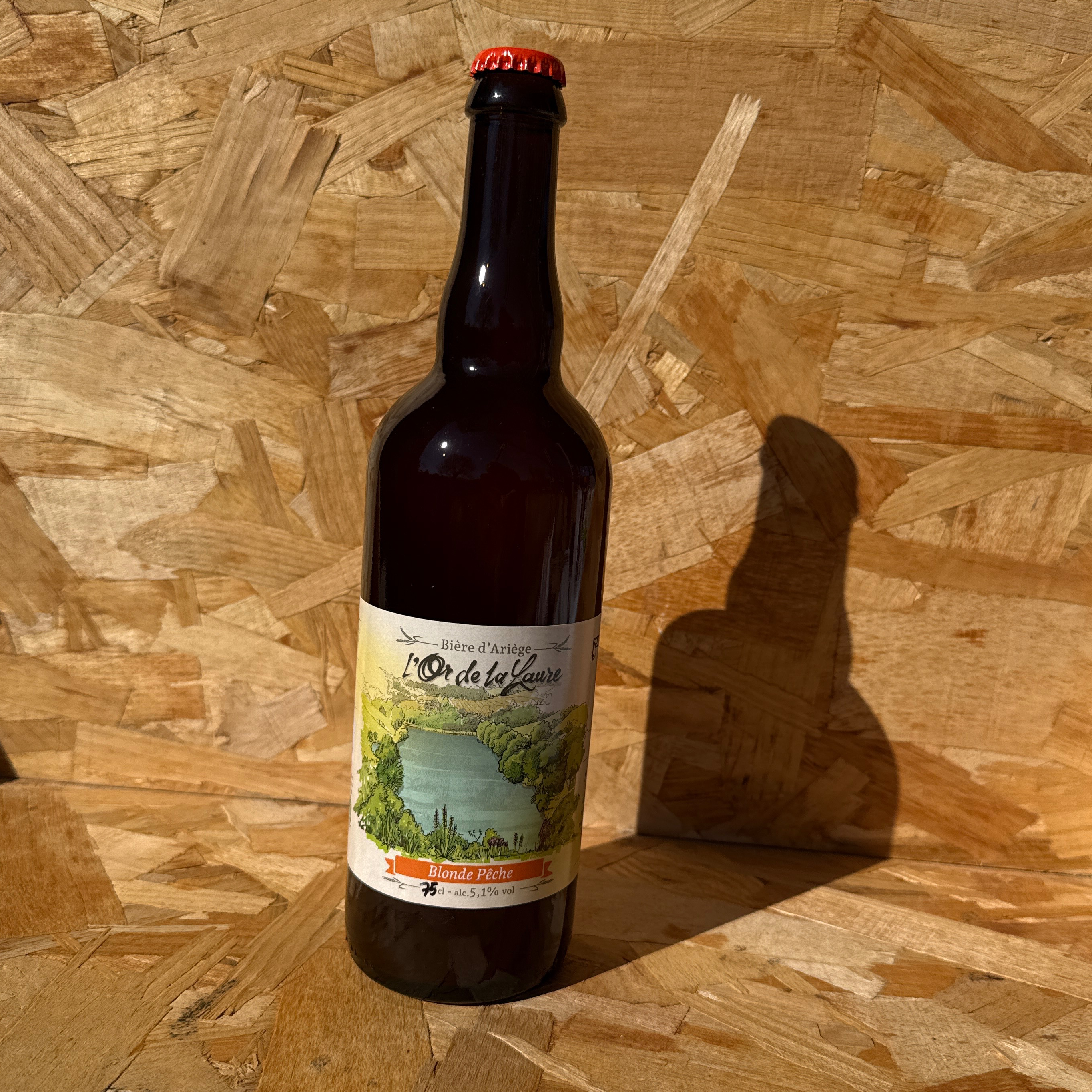 Blonde pêche 75 cl