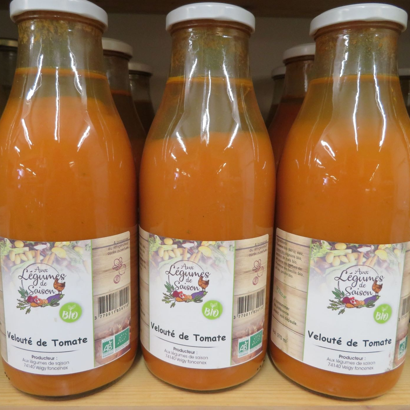 Velouté de tomate Bio